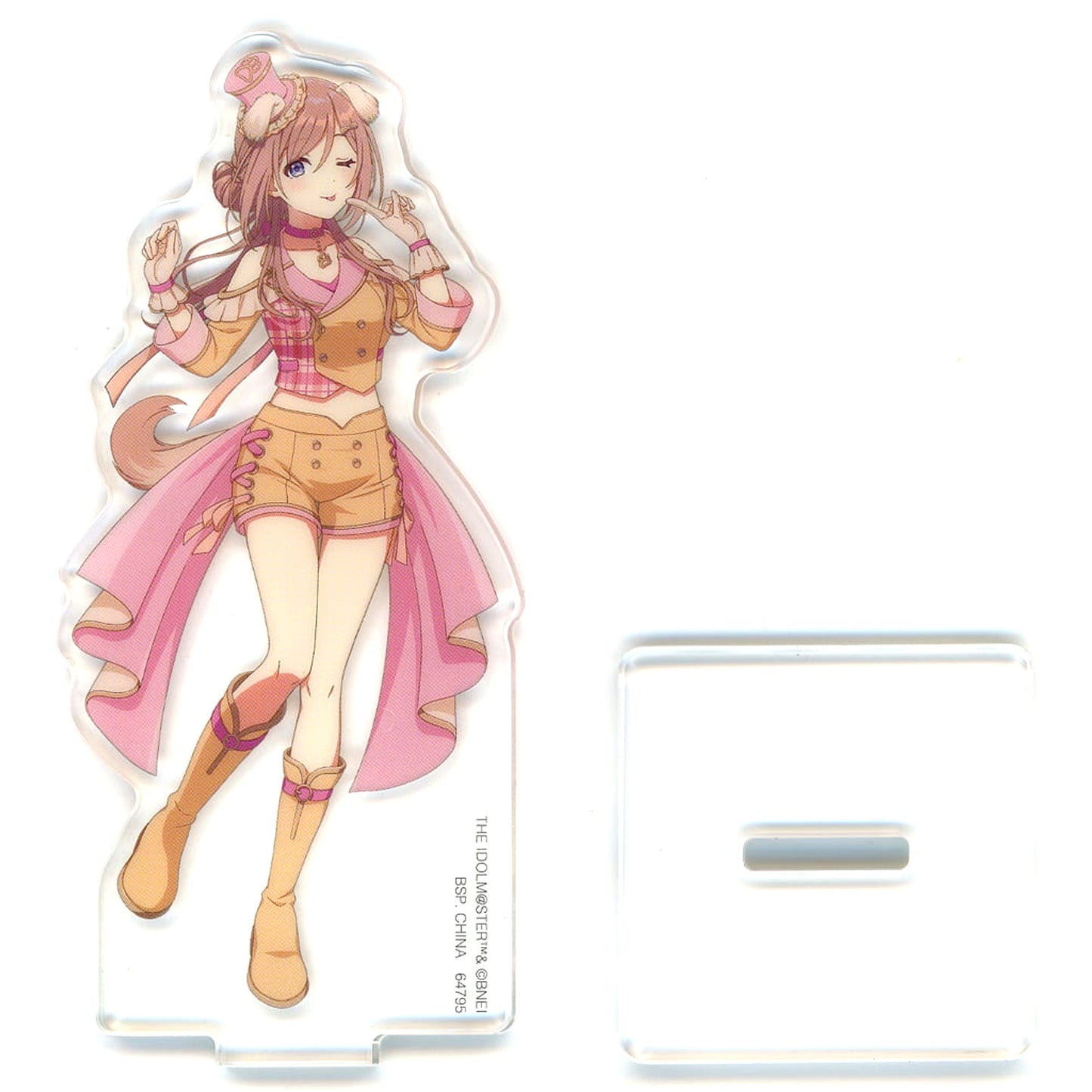 Rinami Himesaki Gakuen iDOLM@STER Ichiban Kuji Original Illustration Acrylic Stand Prize P [USED]
