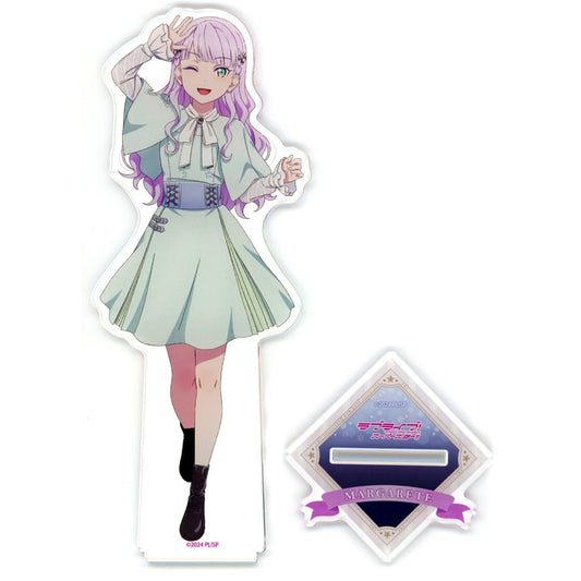 Wien Margarete Twinkle Triangle Big Acrylic Stand Love Live! Superstar!! POP UP SHOP [USED]