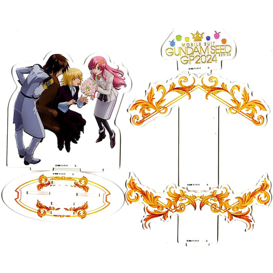 Kira Yamato & Cagalli Yula Athha & Lacus Clyne Mobile Suit Gundam SEED Series Character Category Grand Prix Visual 2024 Acrylic Stand [USED]
