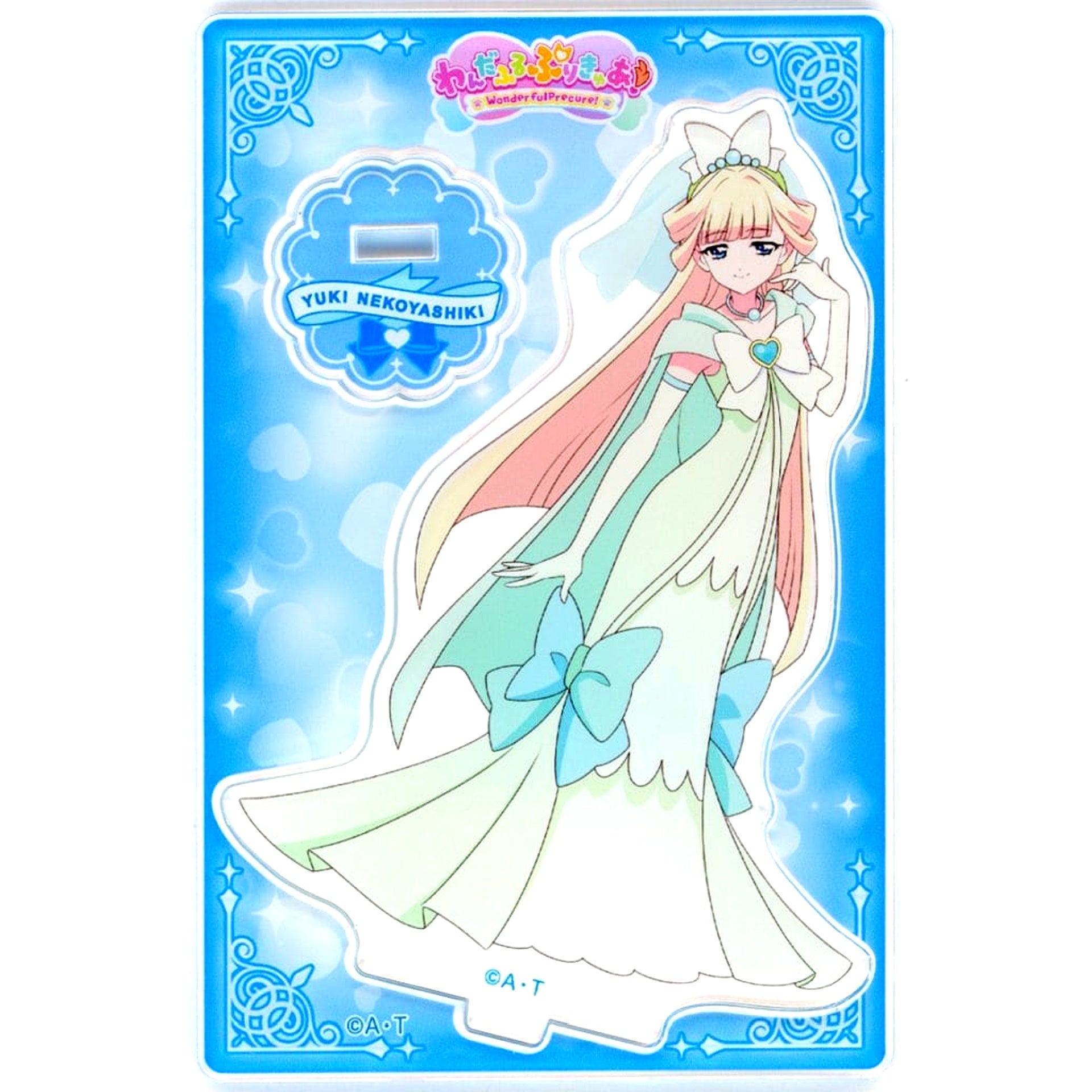 Yuki Nekoyashiki Wonderful Precure Mini Acrylic Stand Vol.6 Human Ver Ribbon [USED]
