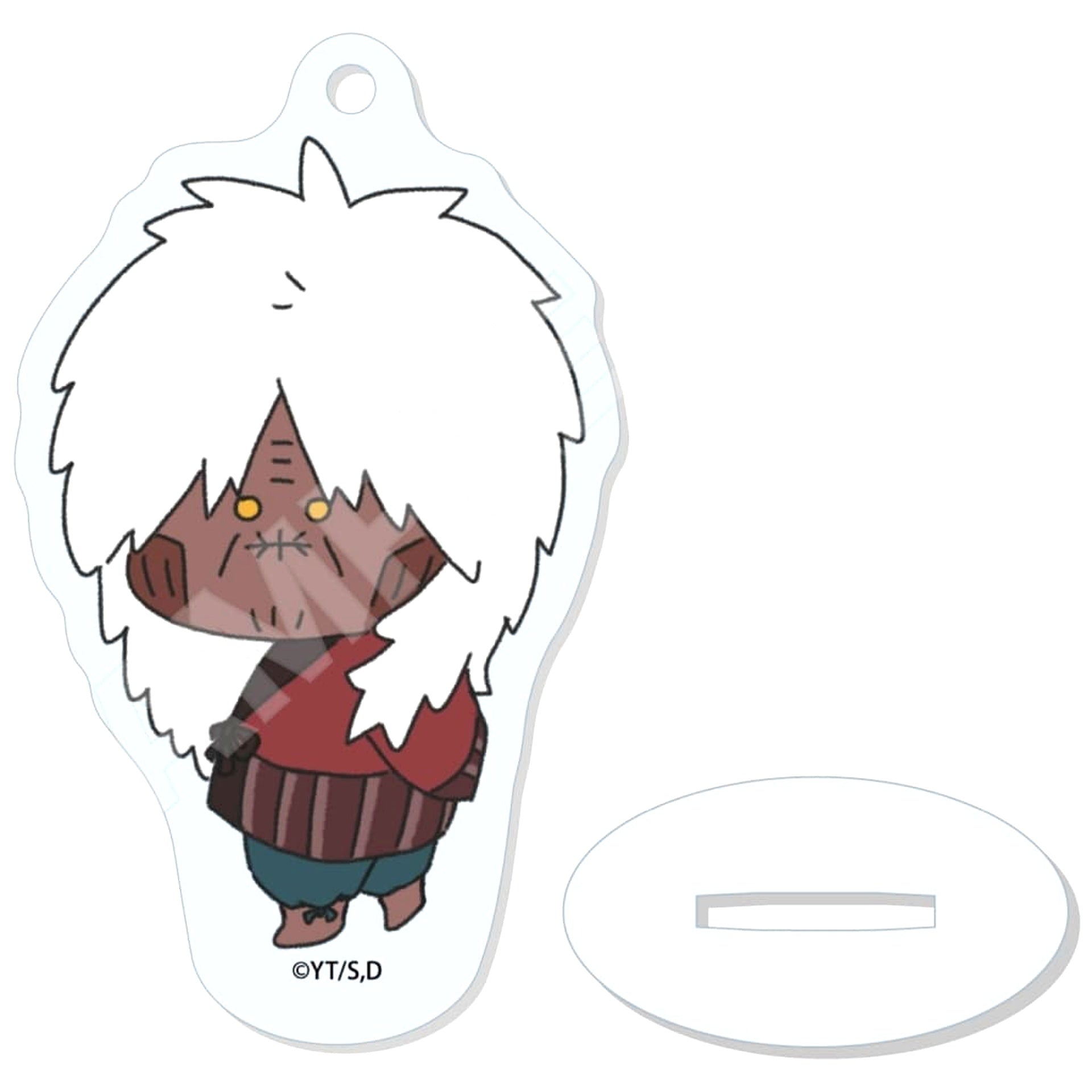 Dandadan Turbo Granny Chirukore Marutto Stand Keychain 01.B [USED]