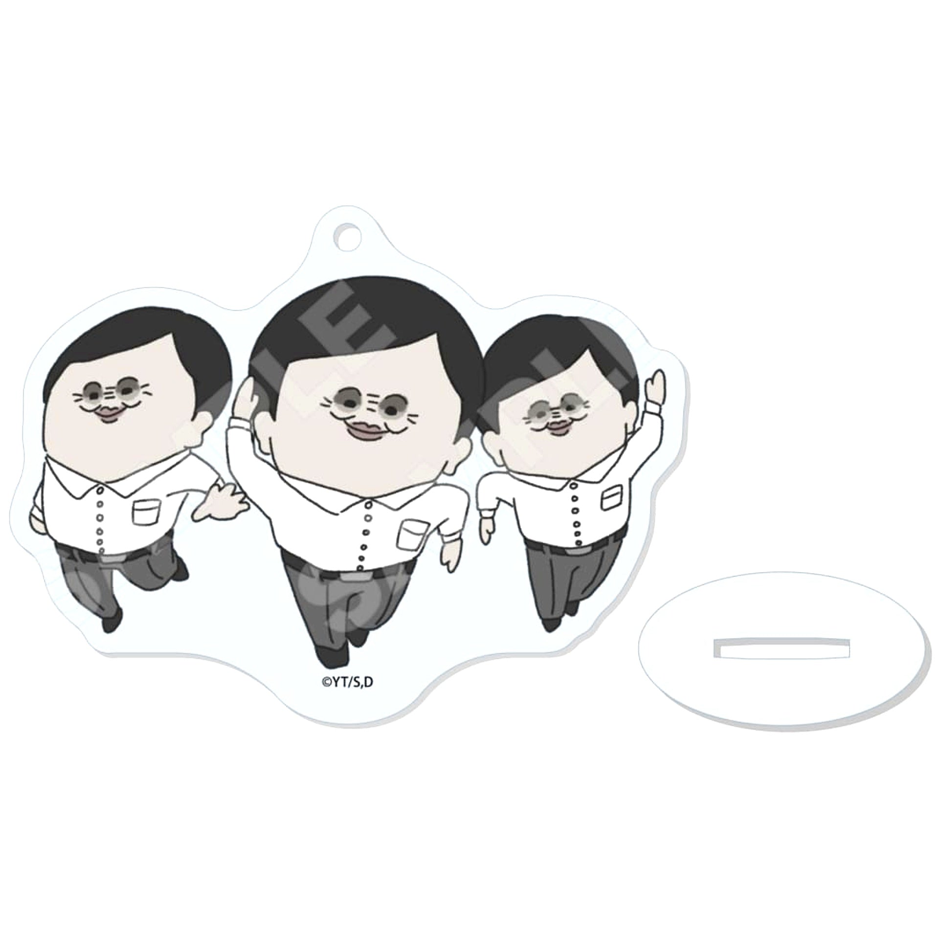 Dandadan Serpo Alien Chirukore Marutto Stand Keychain 01.B [USED]