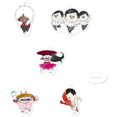 Dandadan Chirukore Marutto Stand Keychain 01.B Complete Set of 5 [USED]