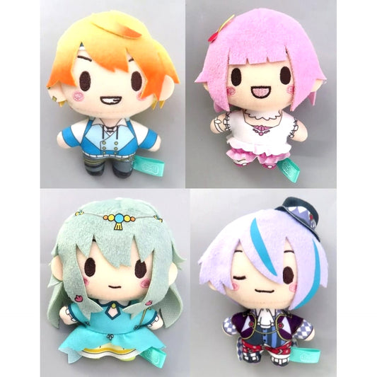 Colorful Stage! The Movie: A Miku Who Can't Sing Tsukasa Tenma & Others All 4 Types Set Fuwapuchi Mascot Wonderlands x Showtime EX Mascot [USED]
