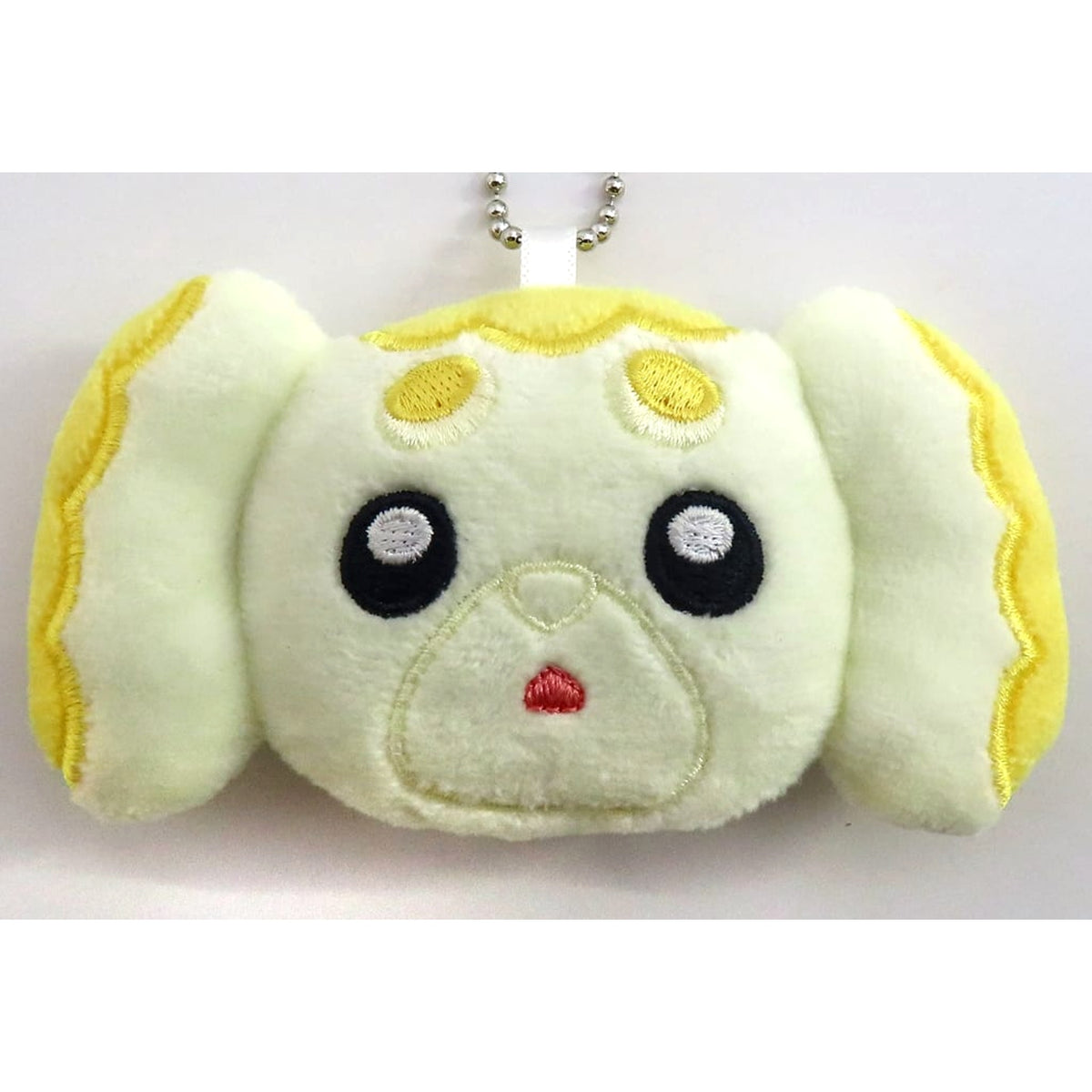 Pokemon Fidough Face Plush Toy with Ball Chain Charmander, Squirtle, Pichu, Fidough Plush [USED]