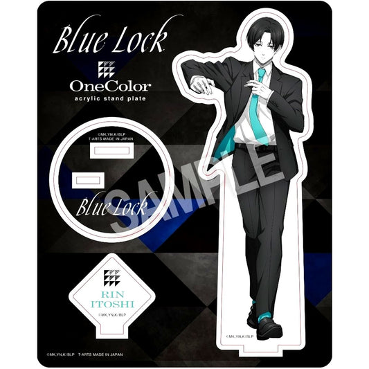 Rin Itoshi OneColor Acrylic Stand Plate Blue Lock [USED]