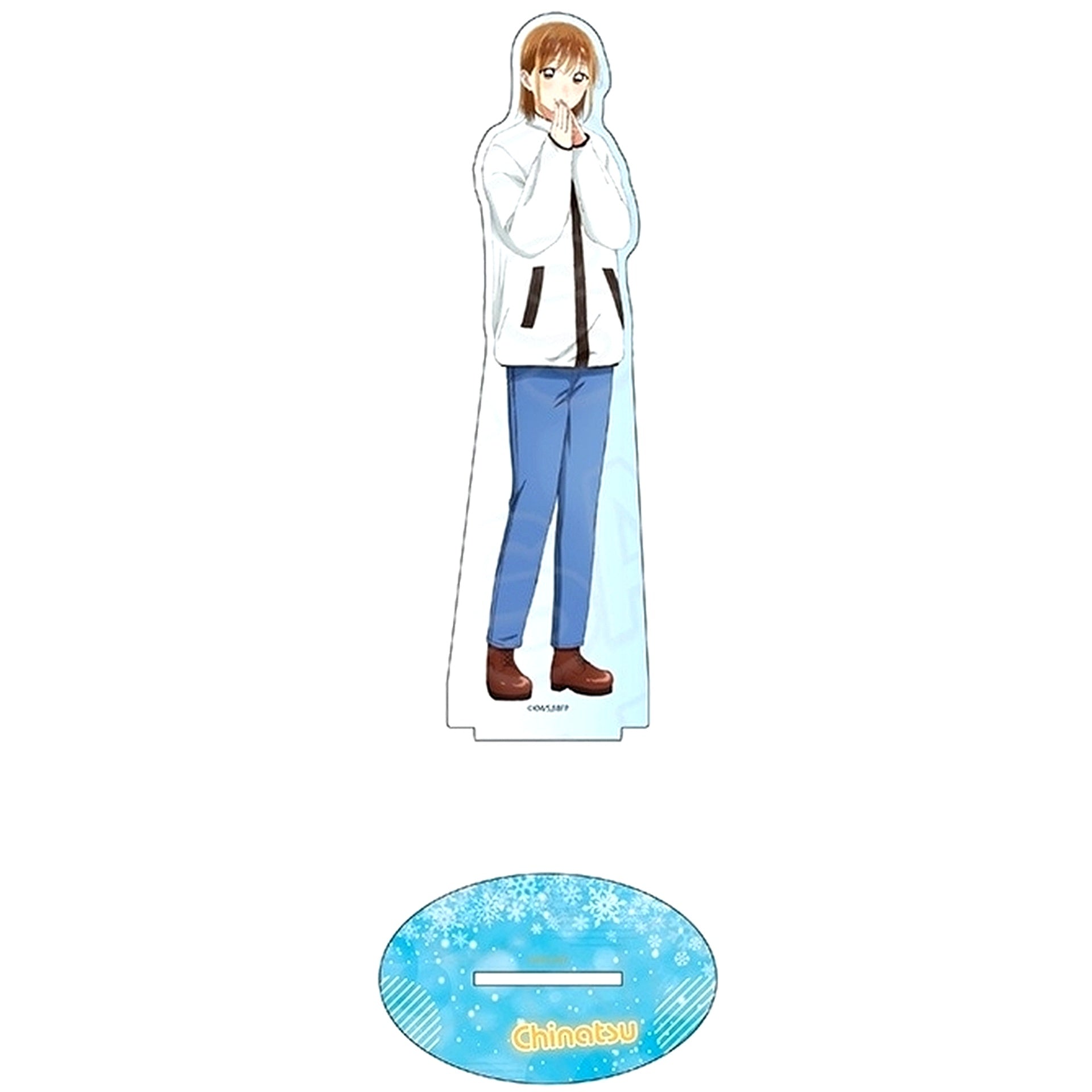 Chinatsu Kano Deca Acrylic Stand Winter Casual Clothes Ver. Blue Box [USED]