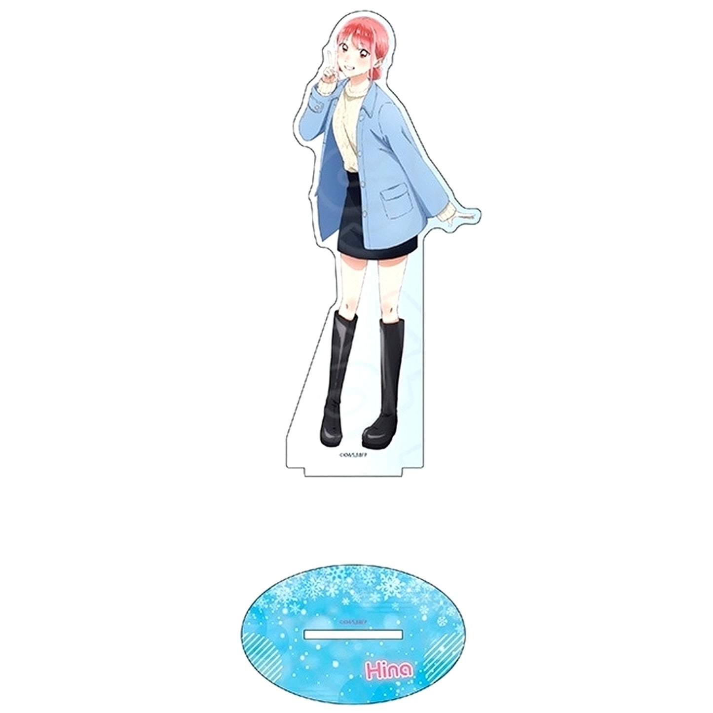 Hina Chono Deca Acrylic Stand Winter Casual Clothes Ver. Blue Box [USED]