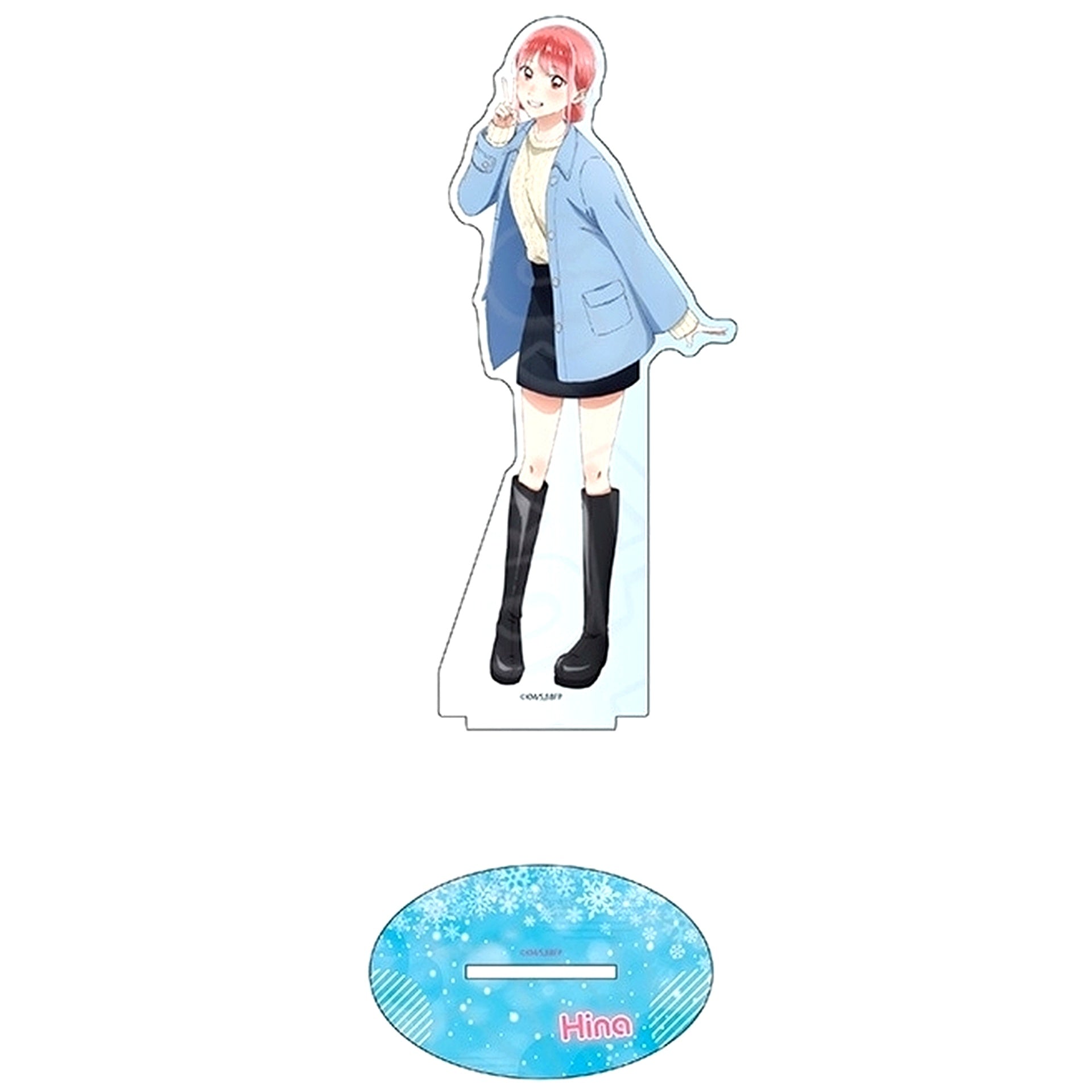 Hina Chono Deca Acrylic Stand Winter Casual Clothes Ver. Blue Box [USED]