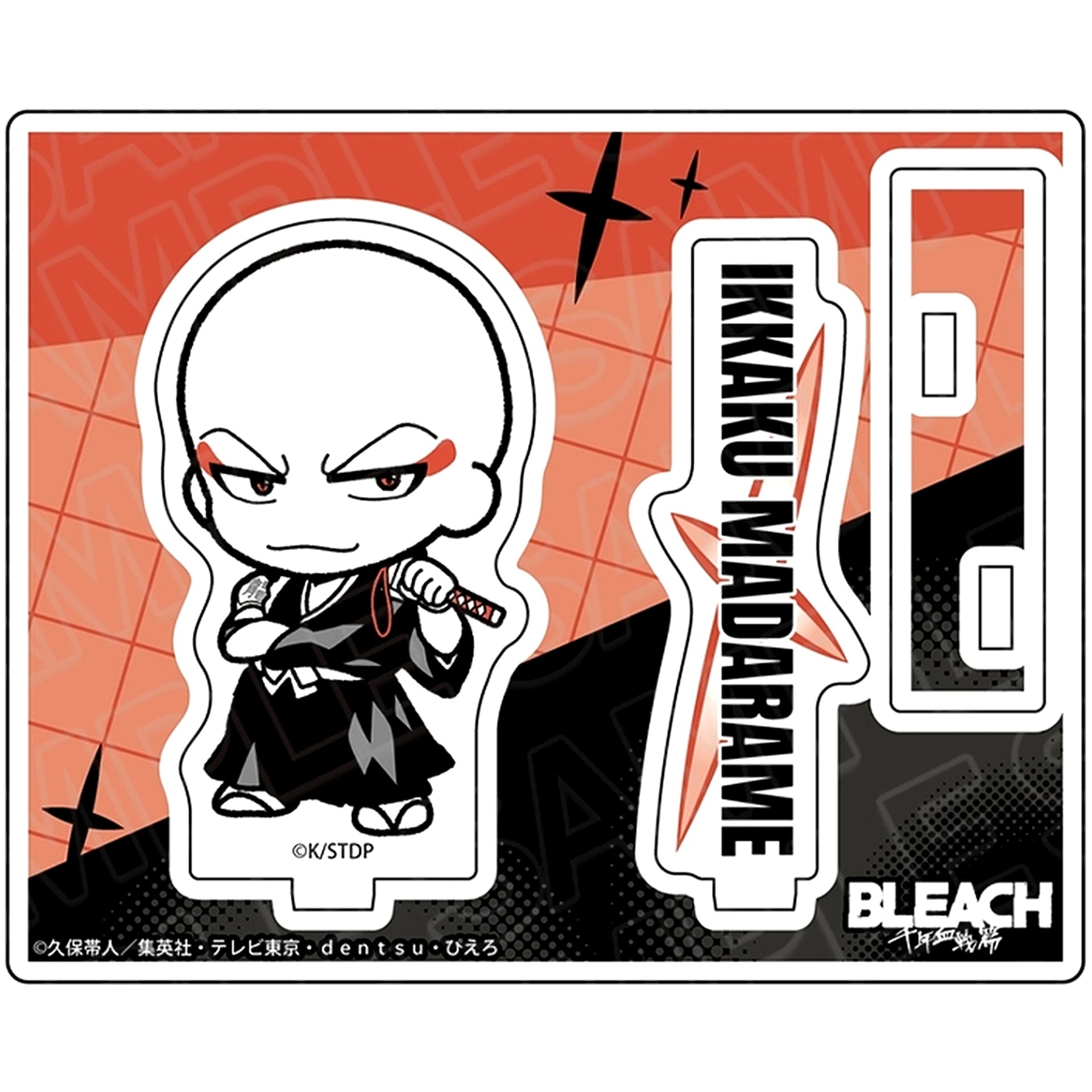 Ikkaku Madarame Acrylic Stand BLEACH Thousand-Year Blood War [USED]