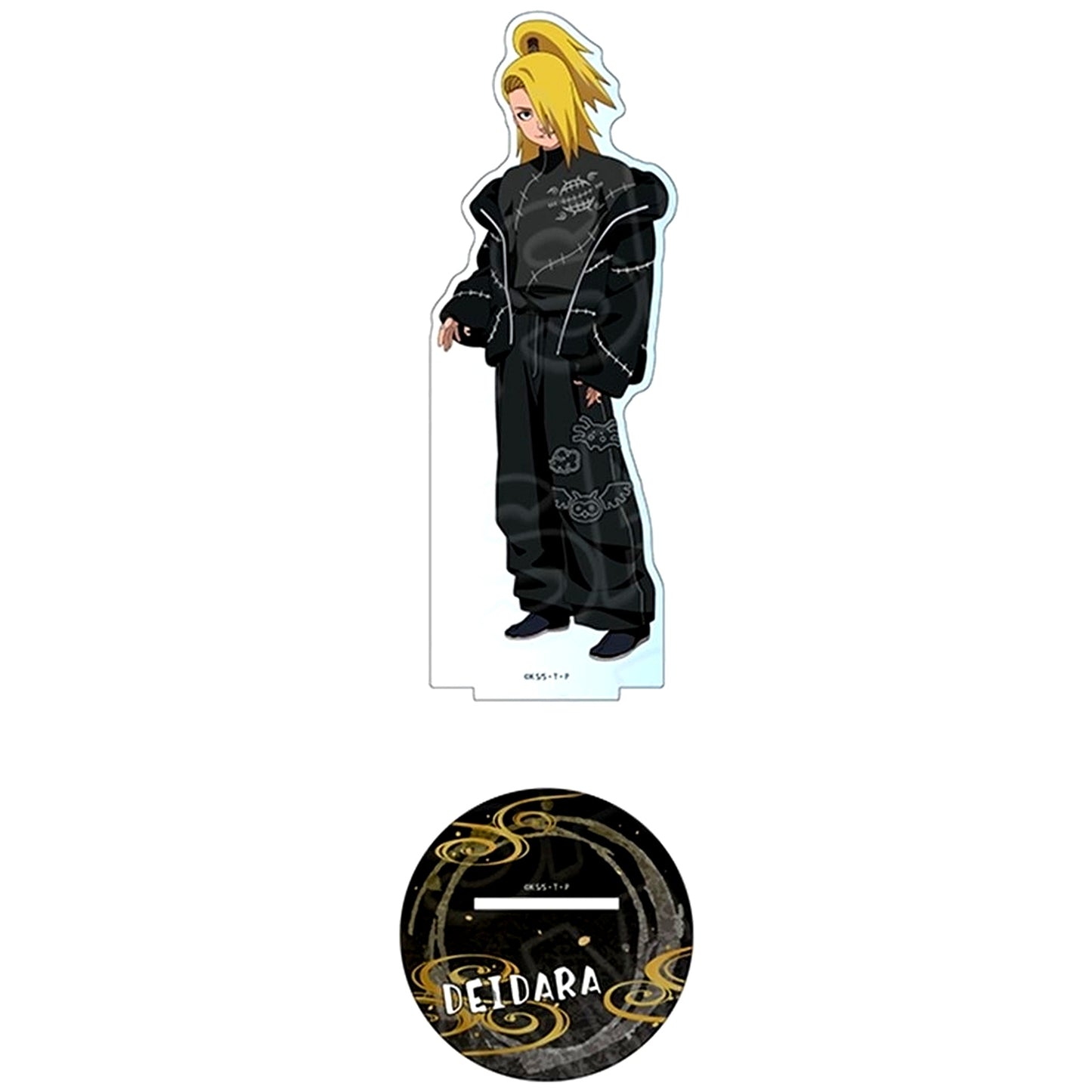 Deidara Huge Acrylic Stand Black Outfit Ver. Naruto Shippuden [USED]