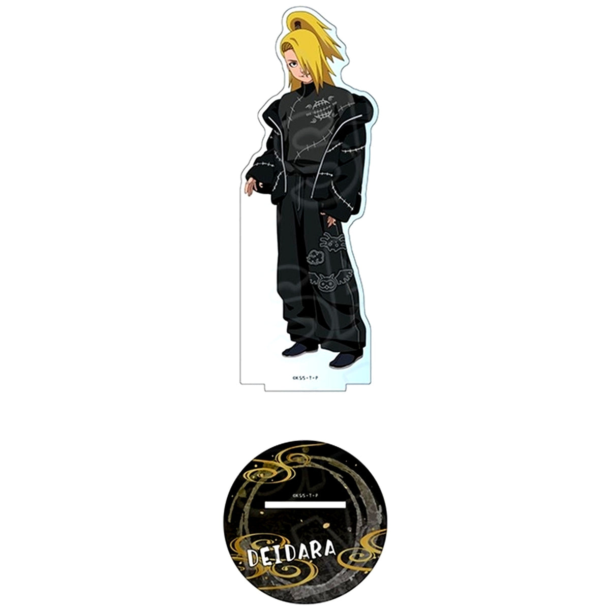 Deidara Huge Acrylic Stand Black Outfit Ver. Naruto Shippuden [USED]
