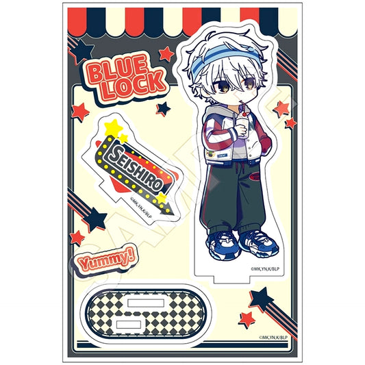 Seishiro Nagi Blue Lock NOPPOP American Retro Acrylic Stand Jr. [USED]