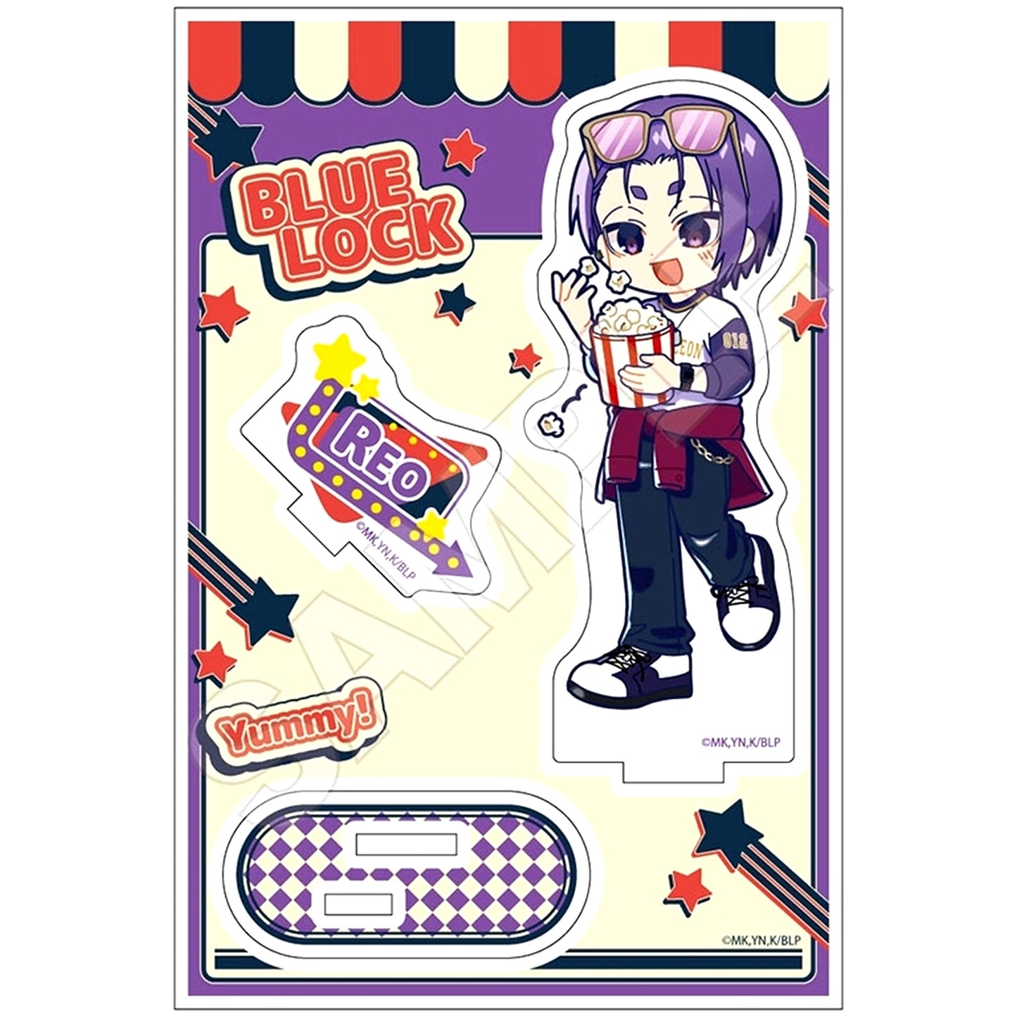 Reo Mikage Blue Lock NOPPOP American Retro Acrylic Stand Jr. [USED]