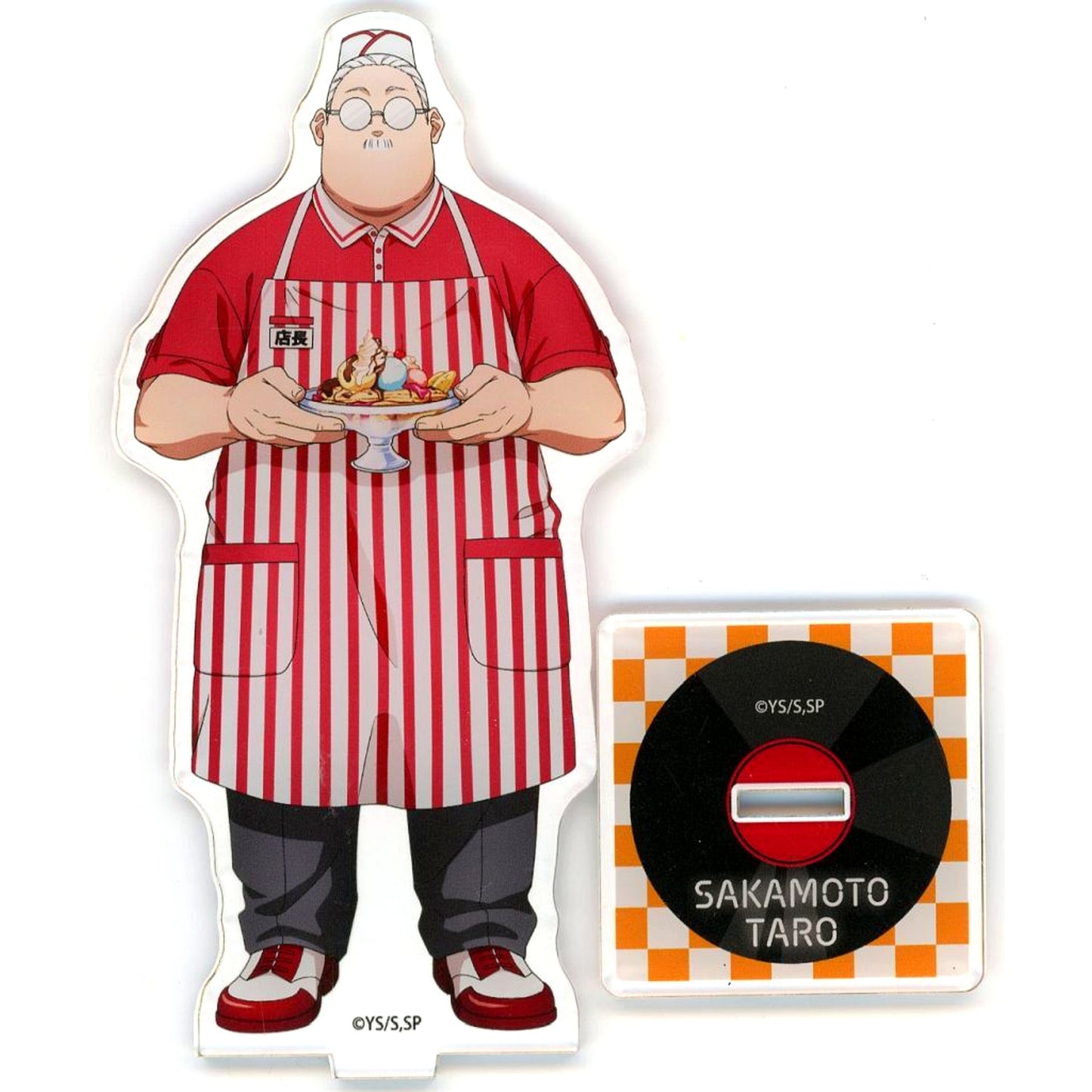 Taro Sakamoto Acrylic Stand Sakamoto Days Cafe American Diner [USED]