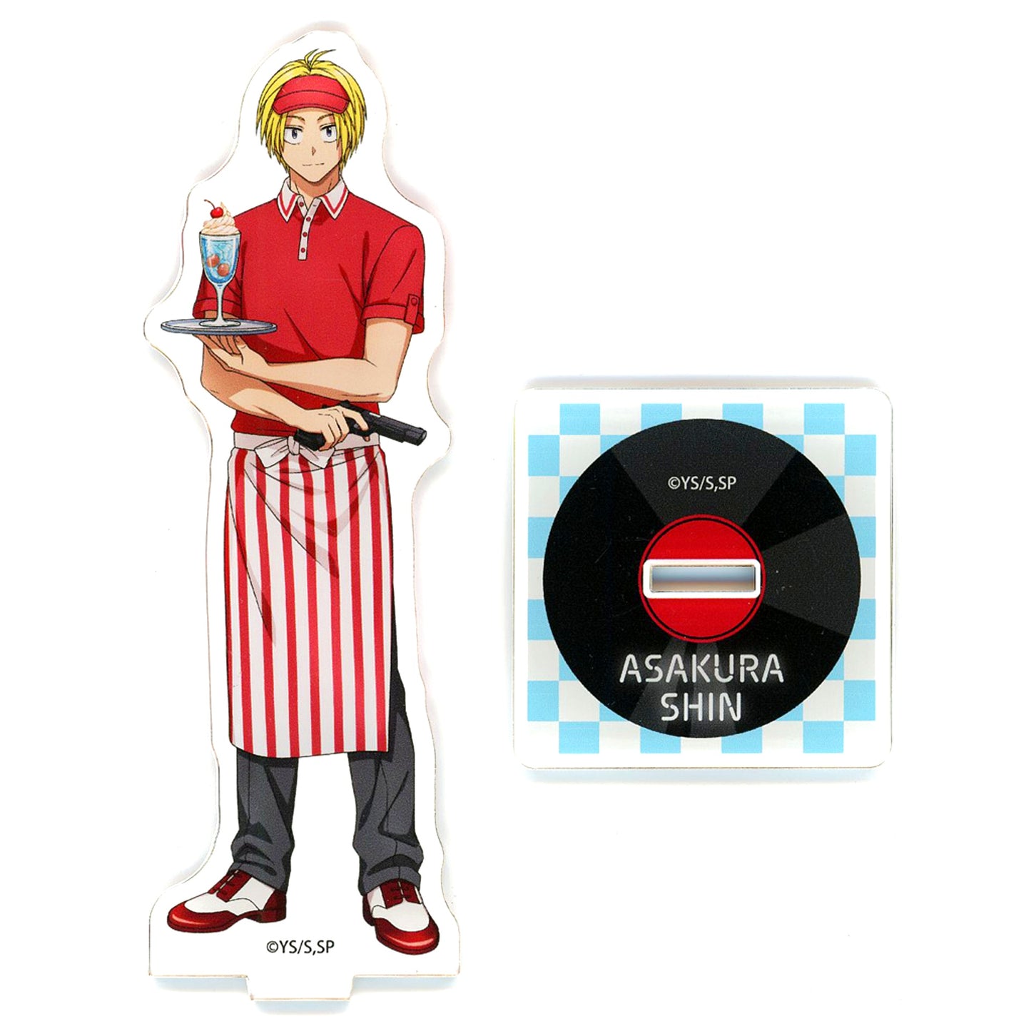 Shin Asakura Acrylic Stand Sakamoto Days Cafe American Diner [USED]