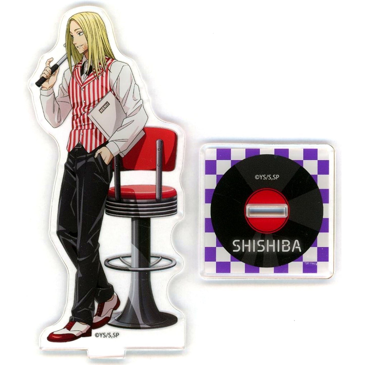 Shishiba SAKAMOTO DAYS CAFE AMERICAN DINER Acrylic Stand [USED]