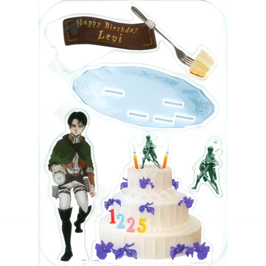 Levi Ackerman Birthday Ver. Large Attack on Titan Hita Scenery Acrylic Stand [USED]