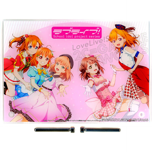 Group Love Live! Series 2C=Galore Artworks Gamers Ltd Edition Original A5 Acrylic Plate Bundle Bonus Single Item [USED]