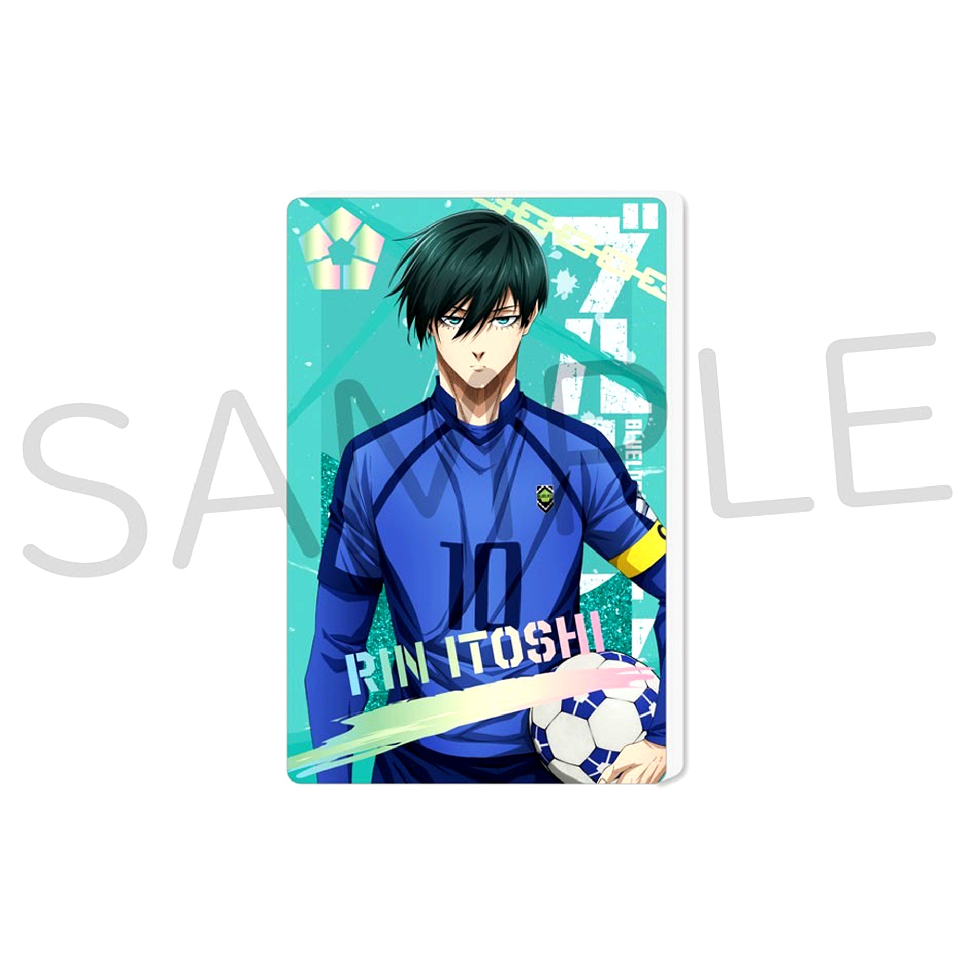 Rin Itoshi Blue Lock Glitter Acrylic Block Vol.3 [USED]