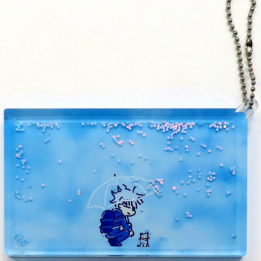 Satoru Gojo & Cat Jujutsu Kaisen Season 2 Liquid Keychain 2 [USED]