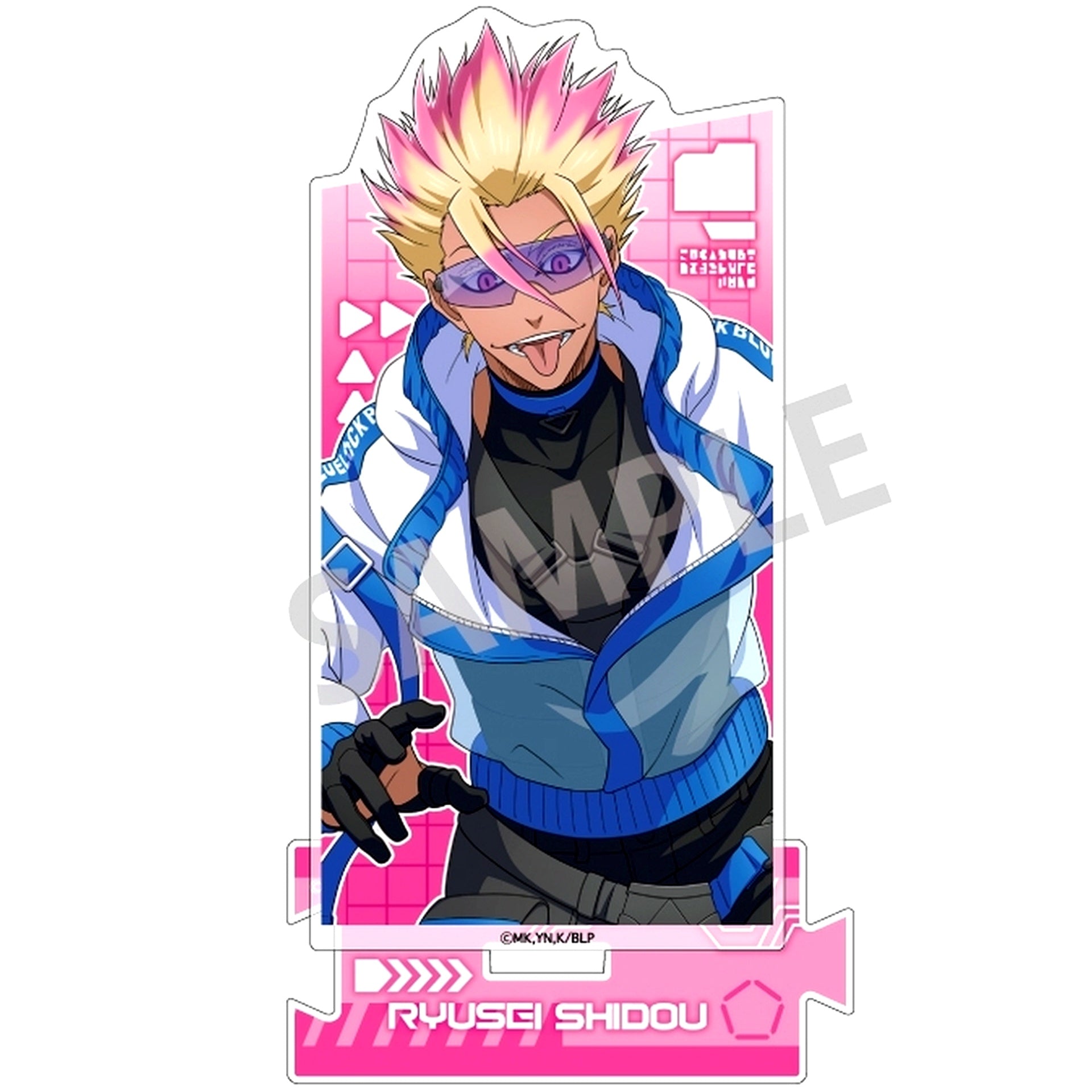 Ryusei Shido Scented Acrylic Stand Cyberpunk Revival Blue Lock [USED]