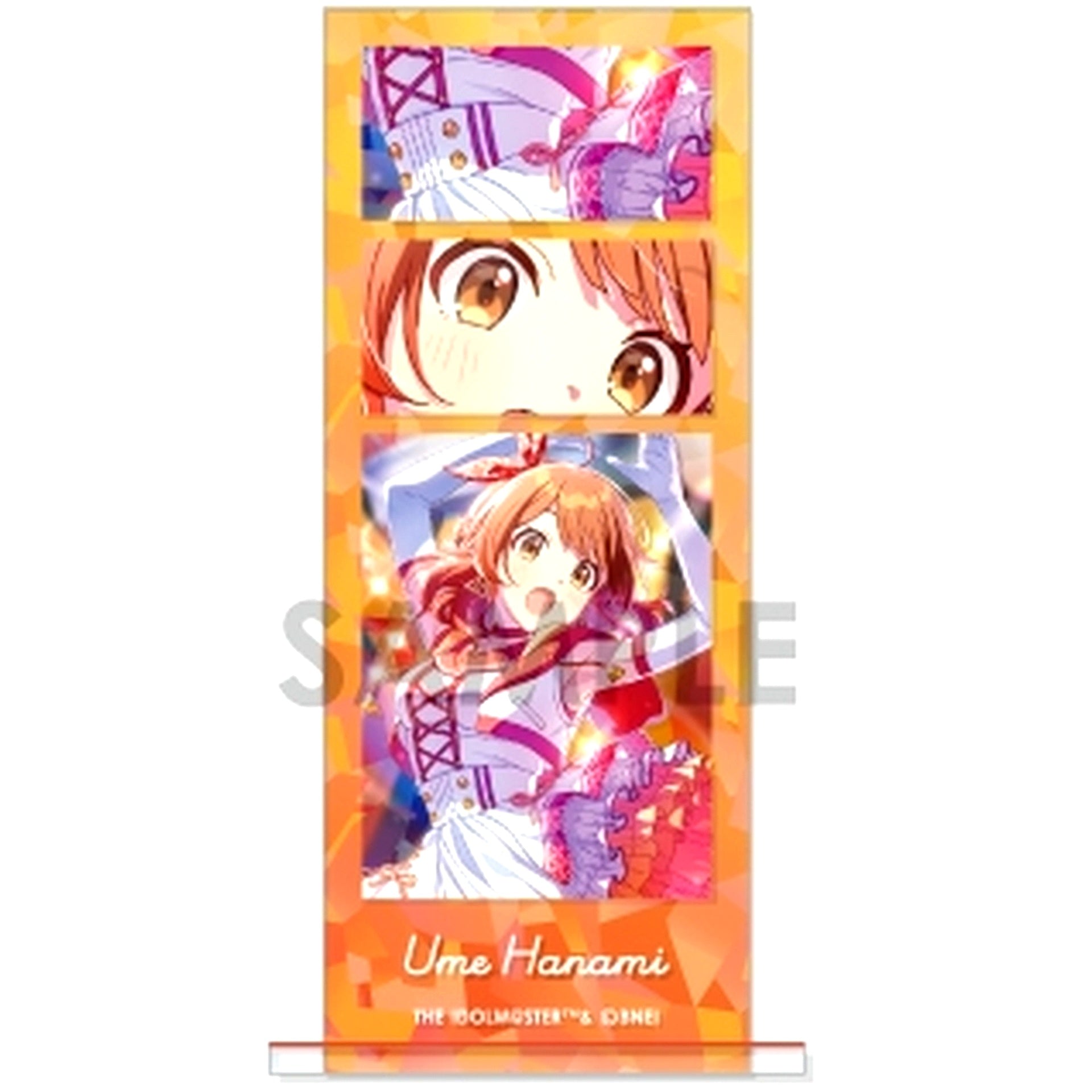 Ume Hanami 9. Photo Cut Acrylic Stand Gakuen Idolmaster [USED]