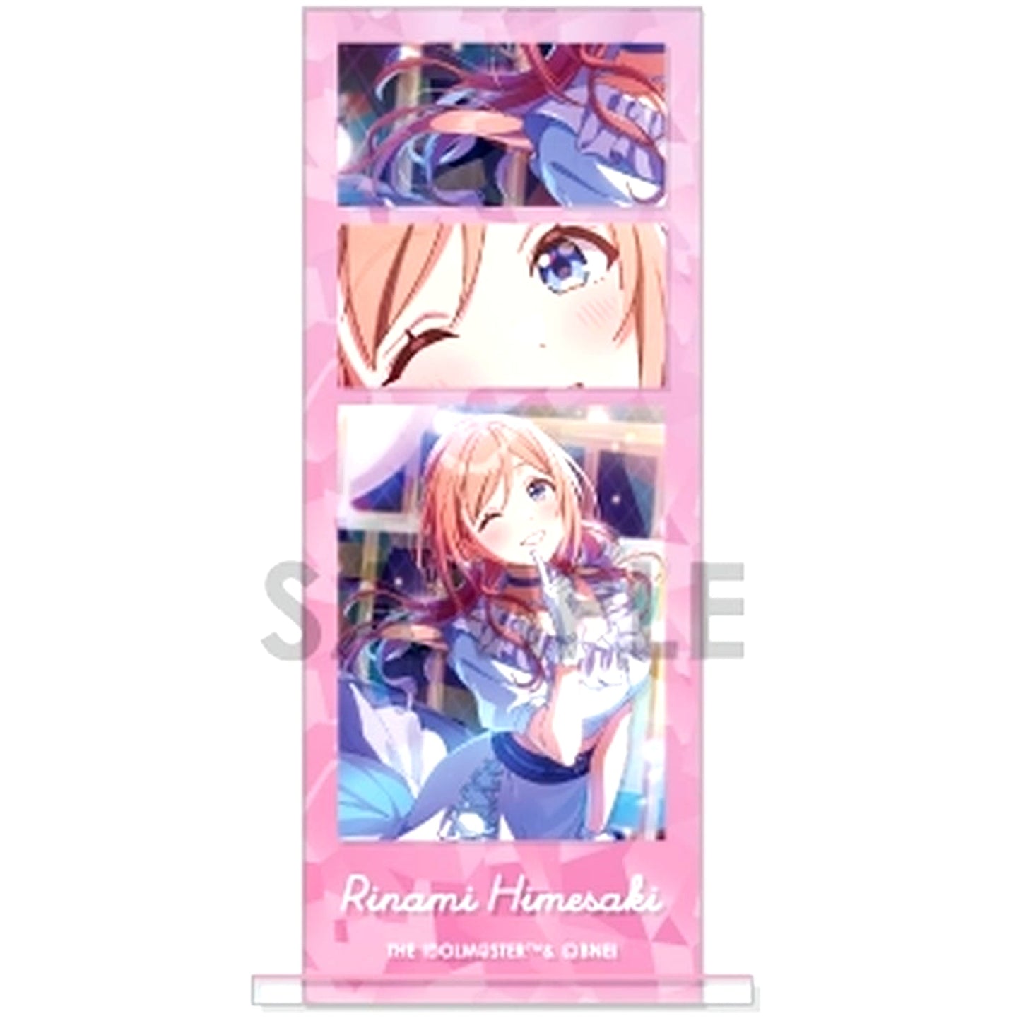 Rinami Himesaki Gakuen Idolmaster Photo Cut Acrylic Stand 10 [USED]