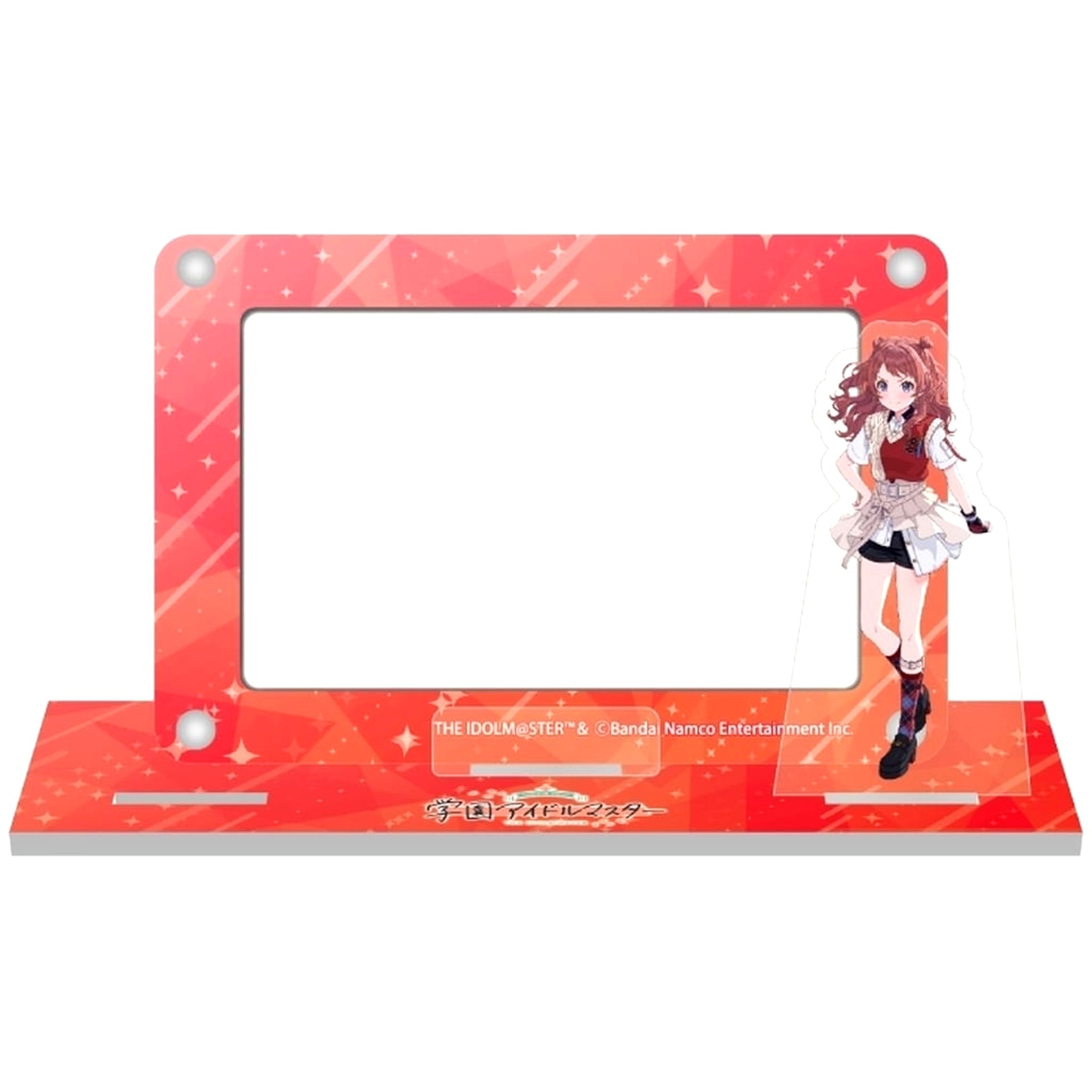 Saki Hanami Gakuen Idolmaster Card Stand with Acrylic Stand [USED]