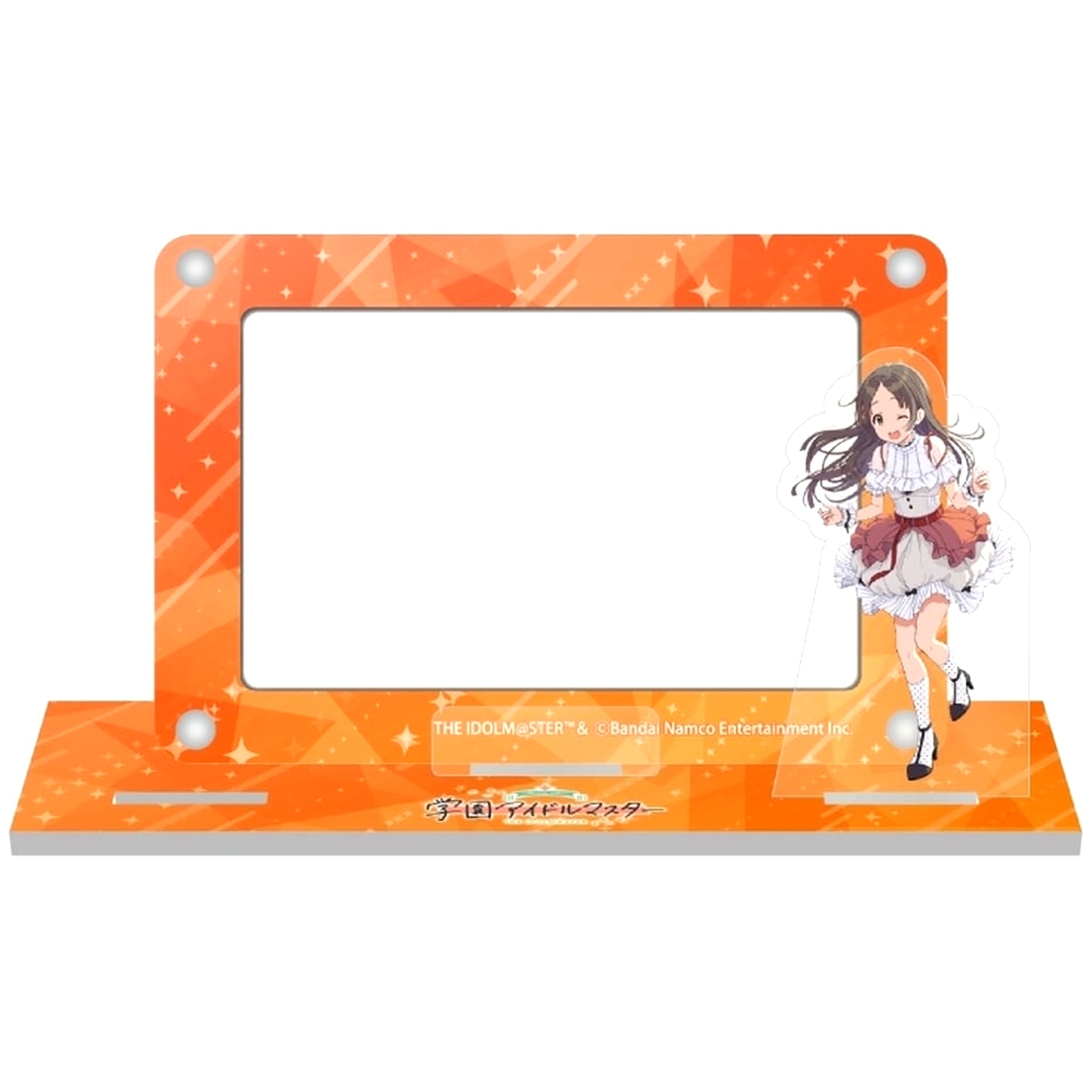 China Kuramoto Gakuen Idolmaster Card Stand with Acrylic Stand [USED]