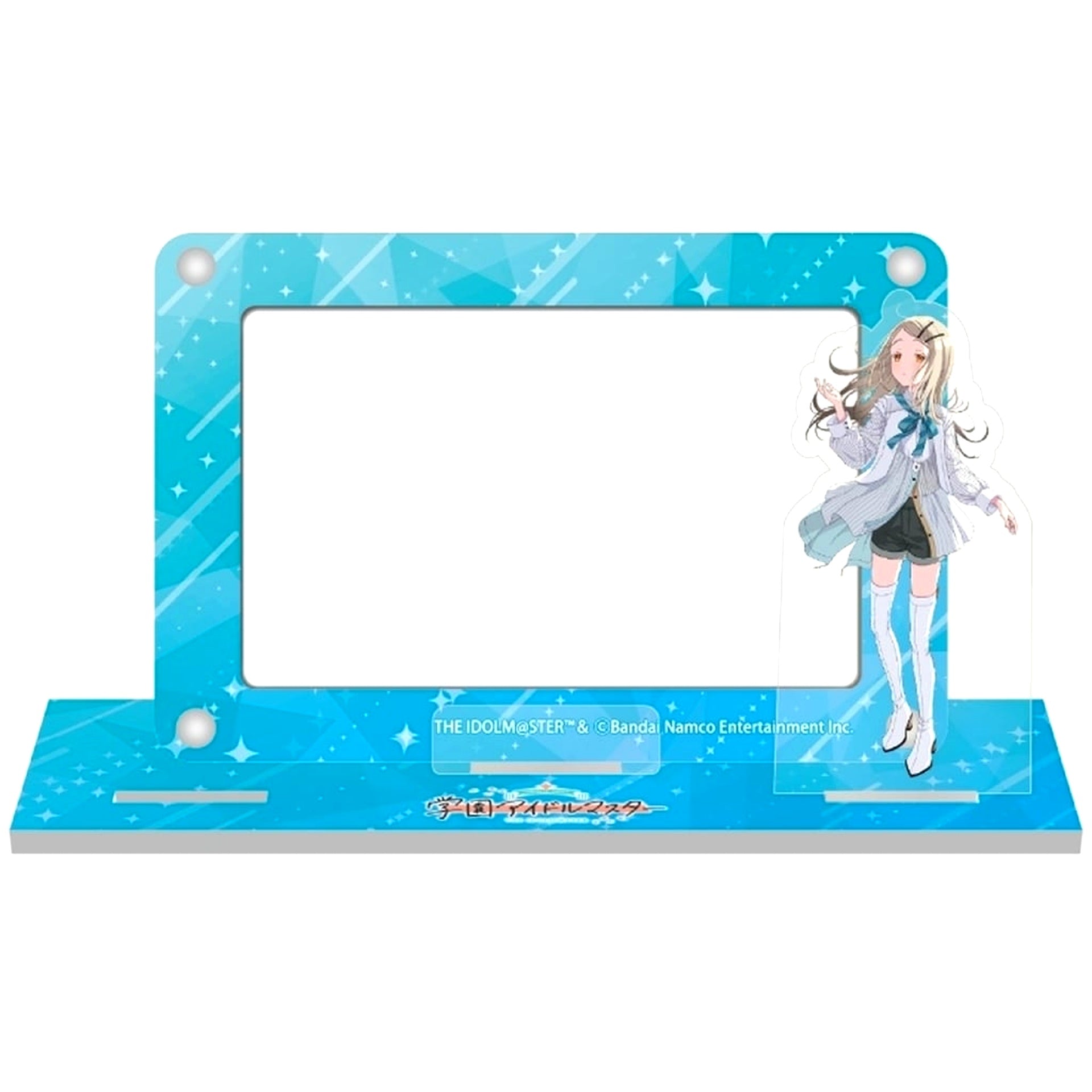 Hiro Shinosawa Gakuen Idolmaster Card Stand with Acrylic Stand [USED]