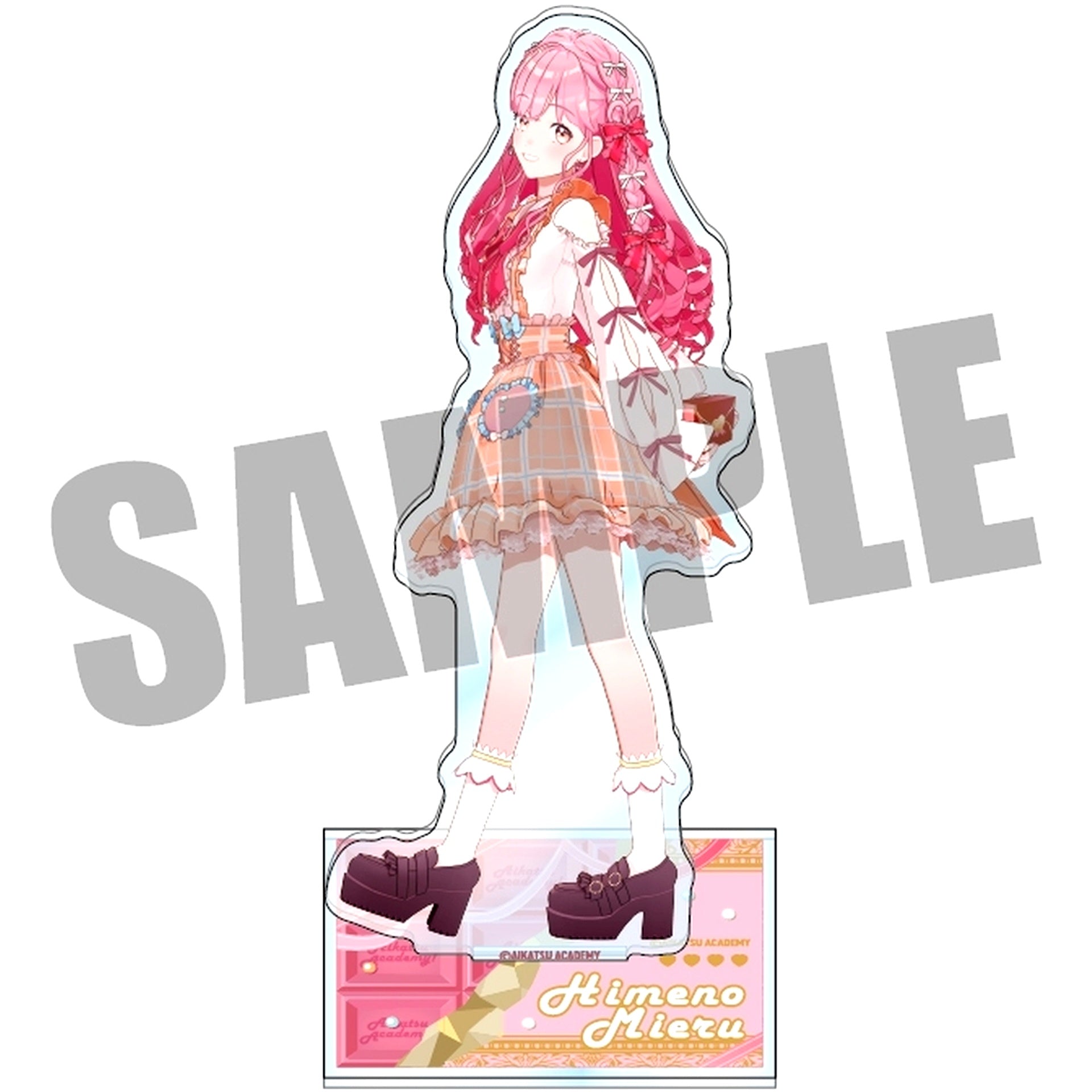 Mieru Himeno New Illustration Acrylic Stand Aikatsu Academy! [USED]
