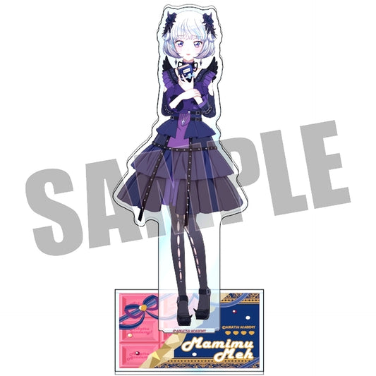 Mamimu Mee New Illustration Acrylic Stand Aikatsu Academy! [USED]