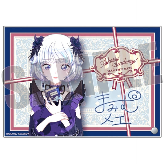 Mee Mamimu Aikatsu Academy! Exclusive Shot A5 Acrylic Art [USED]