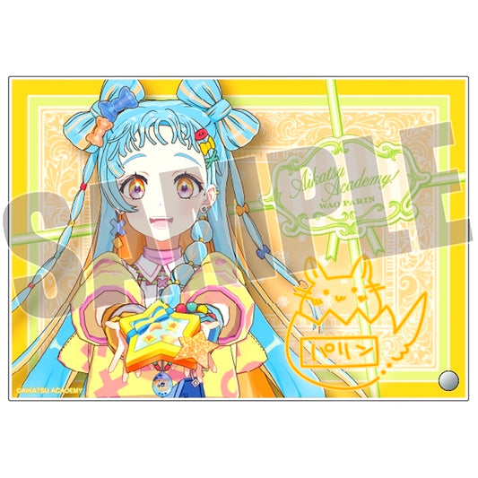 Parin Wao Aikatsu Academy! Exclusive Shot A5 Acrylic Art [USED]