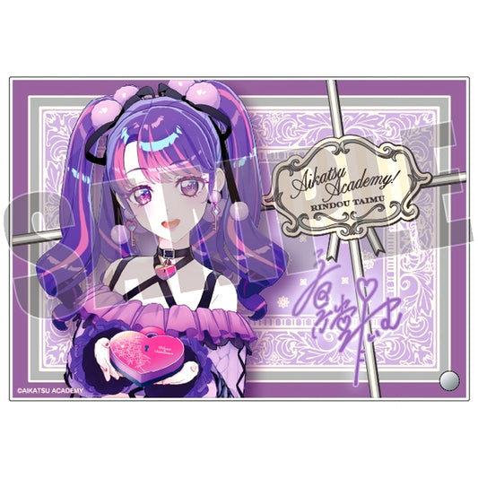 Taimu Rindo Aikatsu Academy! Exclusive Shot A5 Acrylic Art [USED]