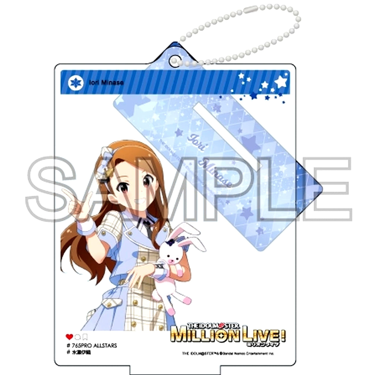 Iori Minase The Idolmaster Million Live! Selfie Style Acrylic Stand Ver. Future Signature [USED]