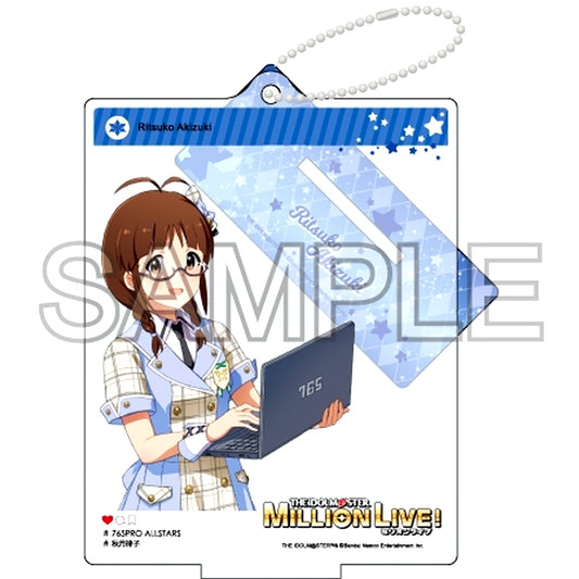 Ritsuko Akizuki Future Signature Ver. Idolmaster Million Live! Selfie Style Acrylic Stand [USED]
