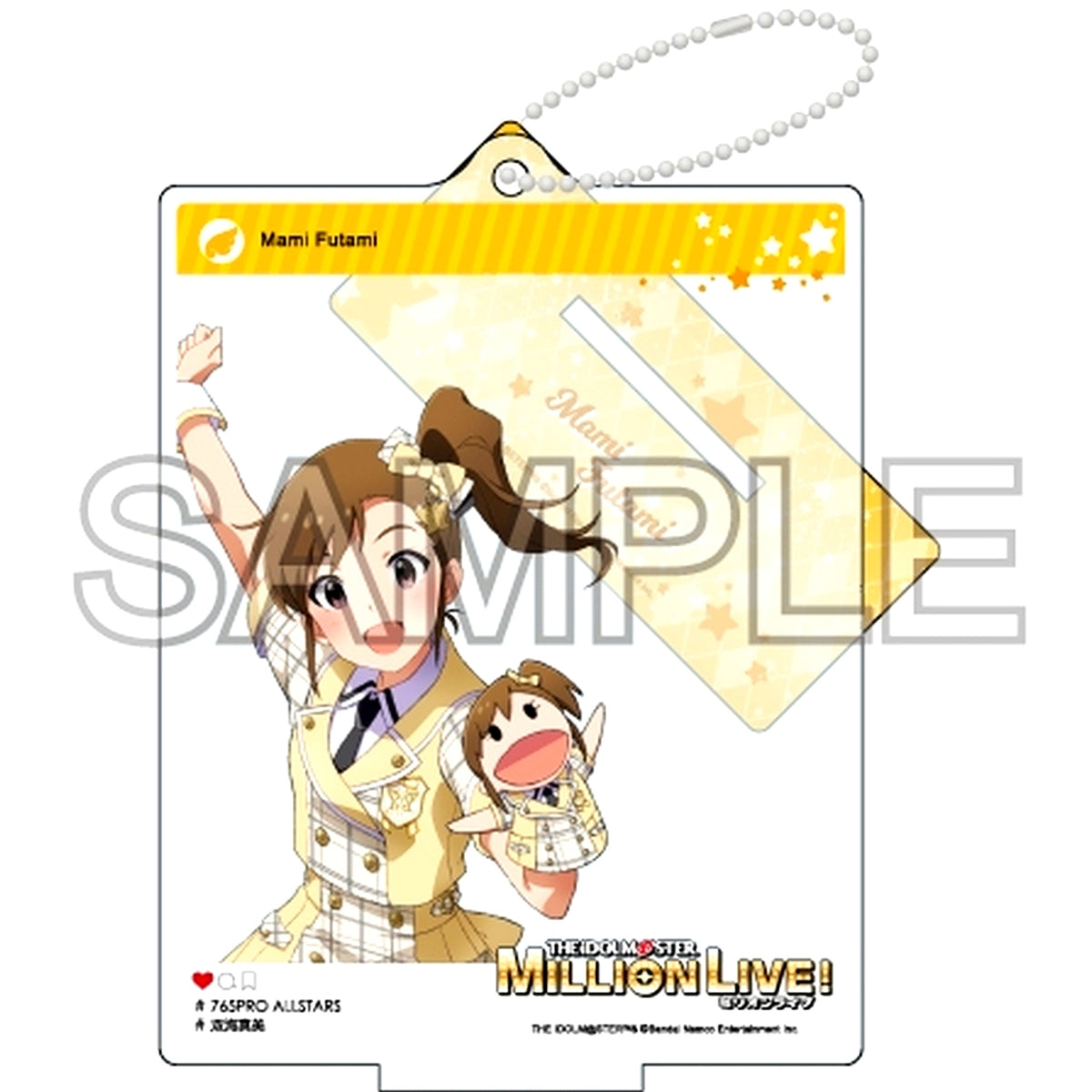 Mami Futami Ver. Future Signature Selfie Style Acrylic Stand THE IDOLM@STER Million Live! [USED]