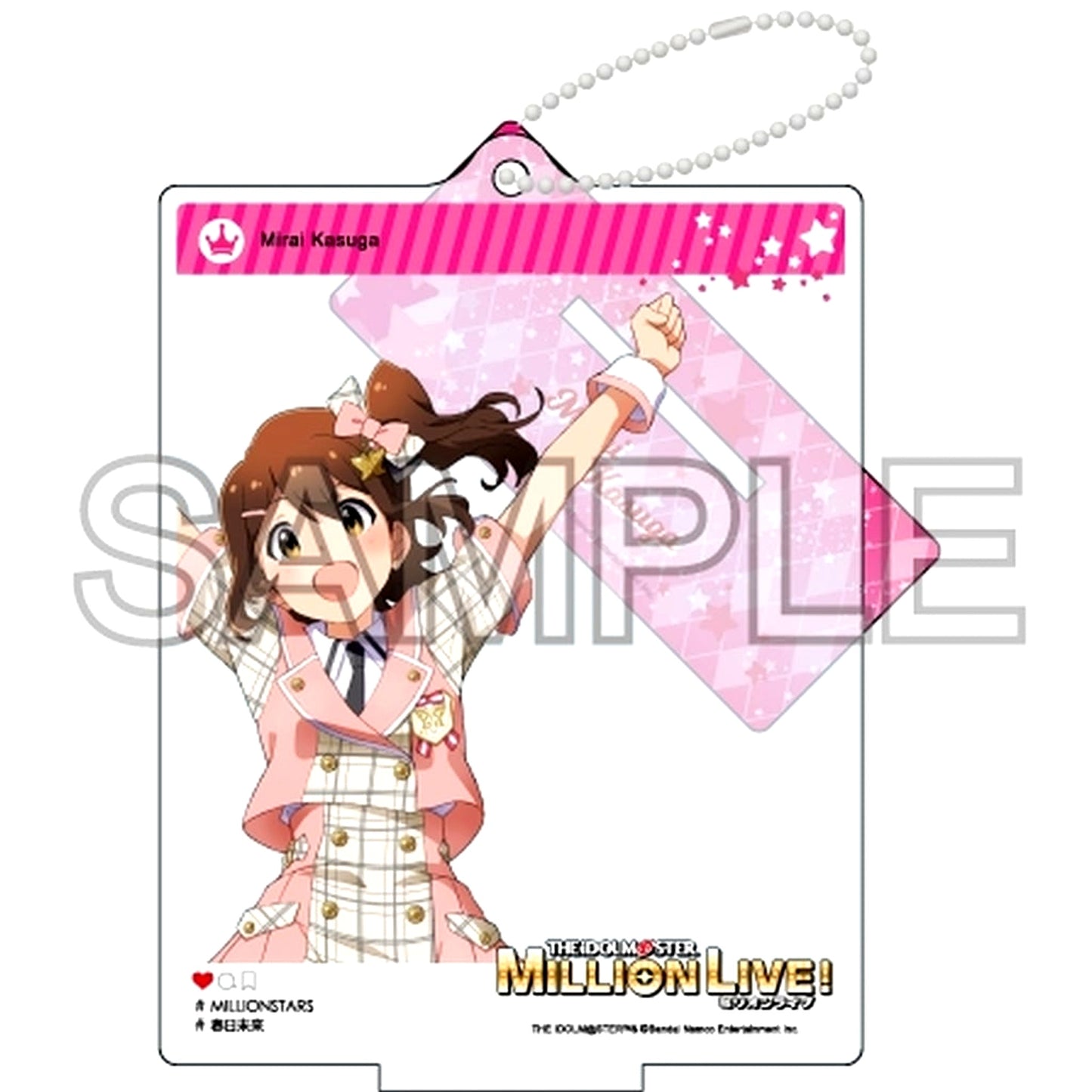 Mirai Kasuga THE IDOLM@STER MILLION LIVE! Future Signature Ver. Selfie Style Acrylic Stand [USED]