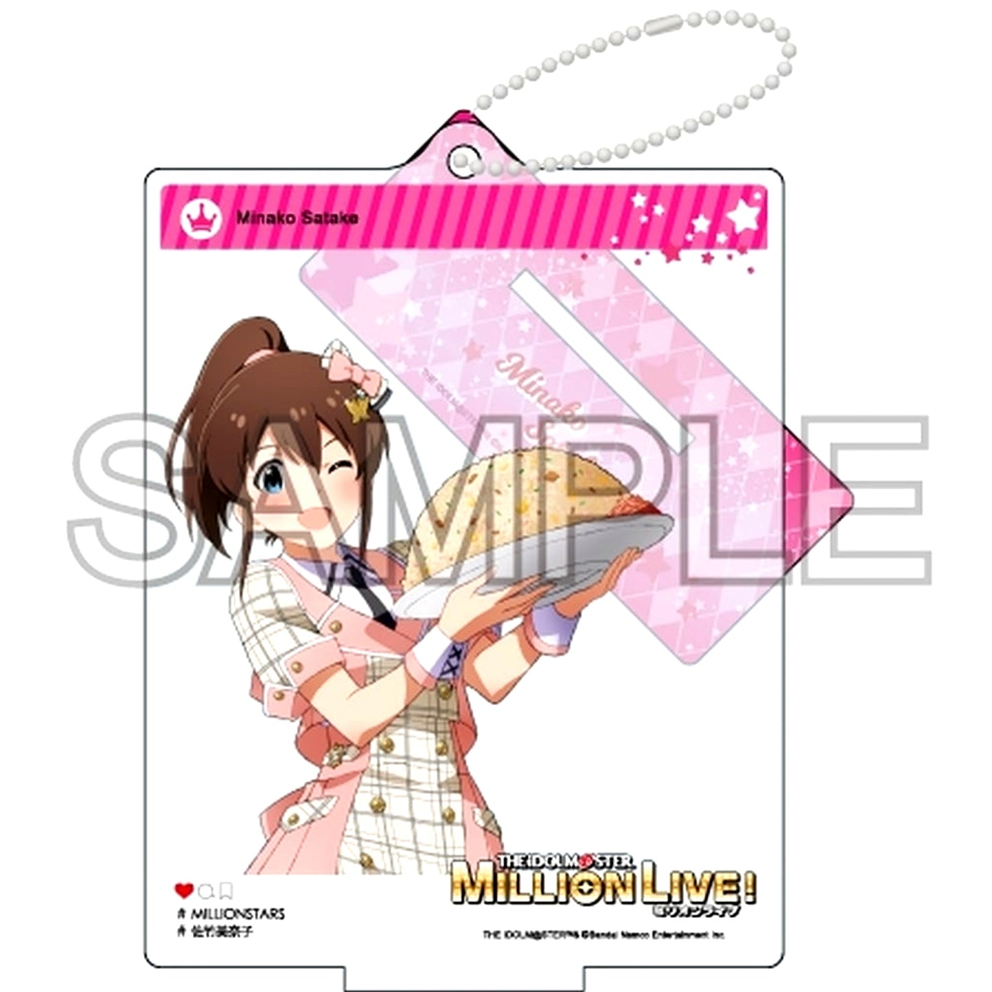 Minako Satake THE IDOLM@STER MILLION LIVE! Future Signature Ver. Selfie Style Acrylic Stand [USED]
