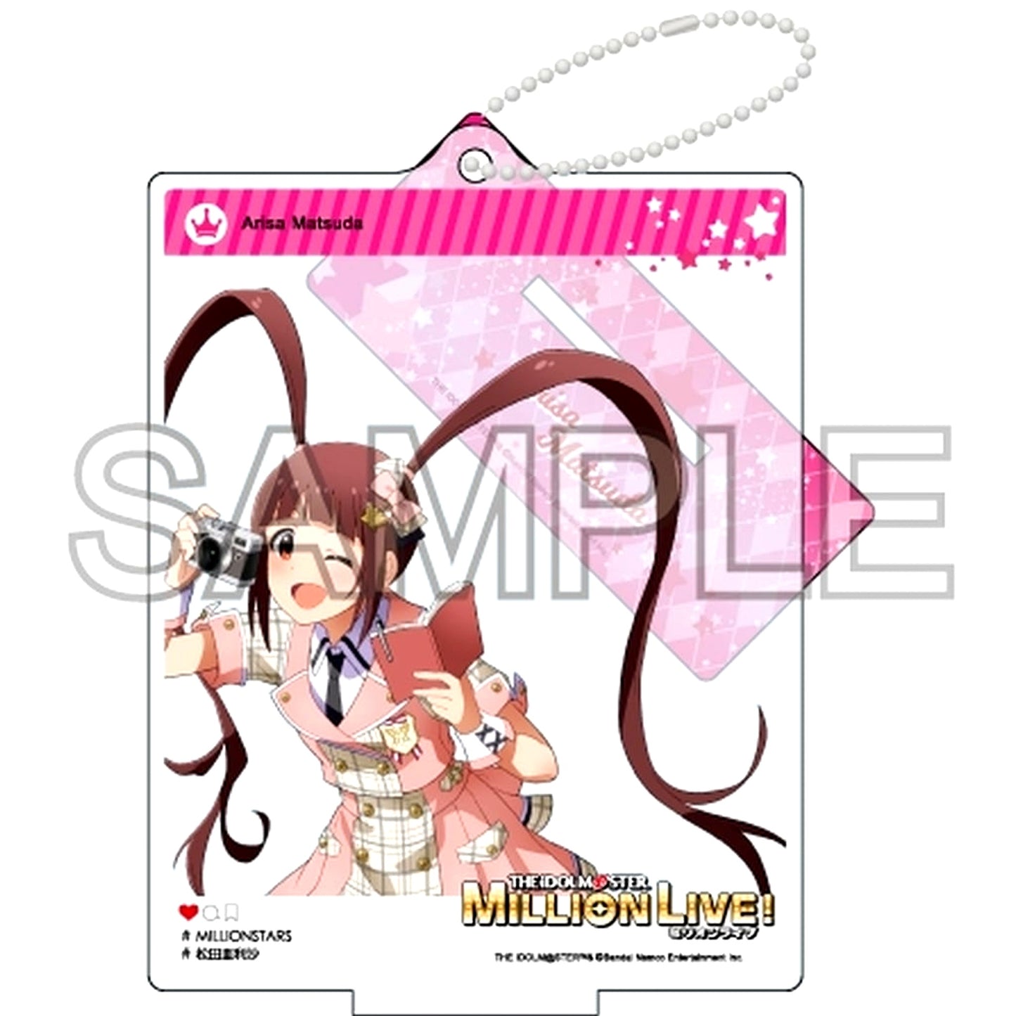 Arisa Matsuda THE IDOLM@STER MILLION LIVE! Future Signature Ver. Selfie Style Acrylic Stand [USED]