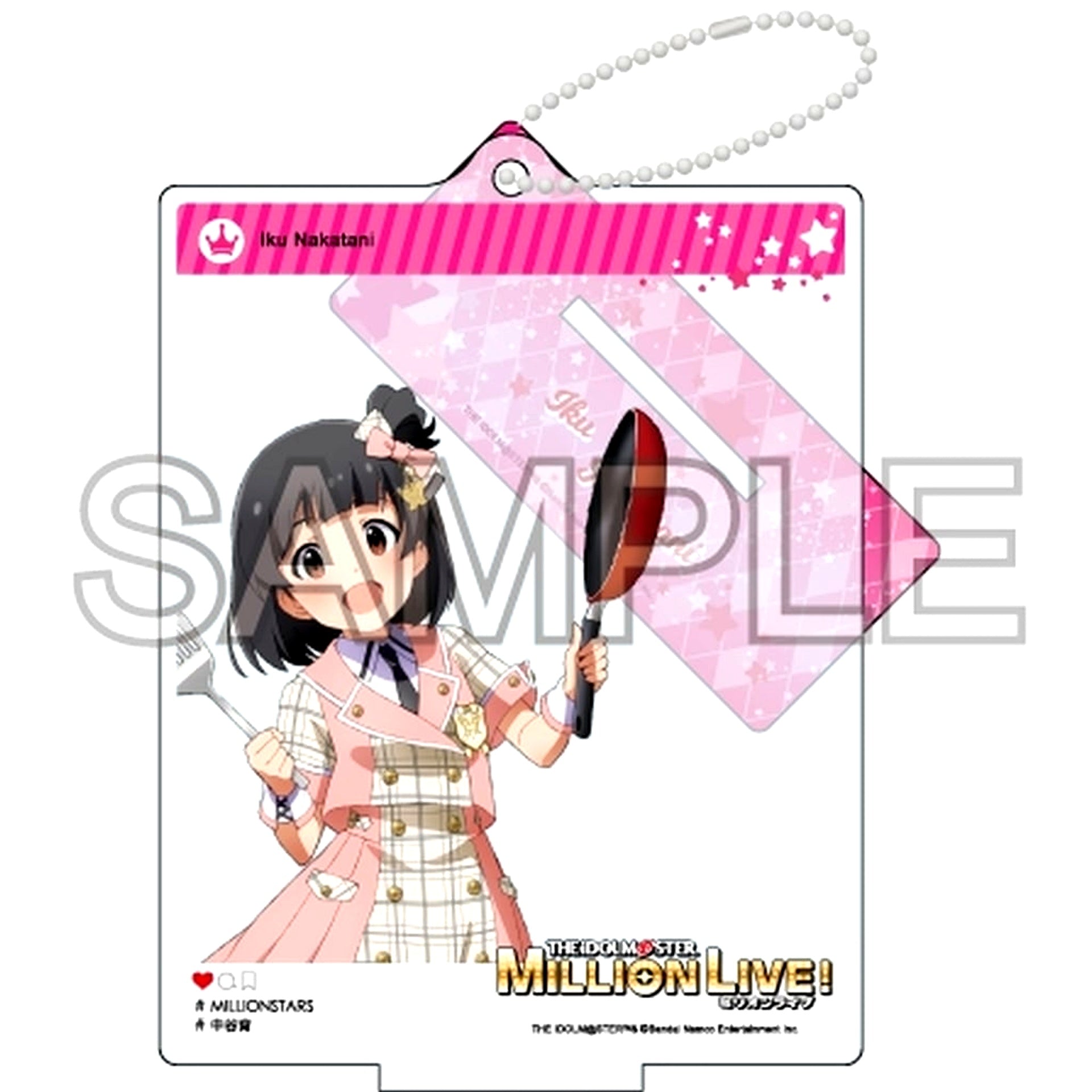 Iku Nakatani THE IDOLM@STER MILLION LIVE! Future Signature Ver. Selfie Style Acrylic Stand [USED]