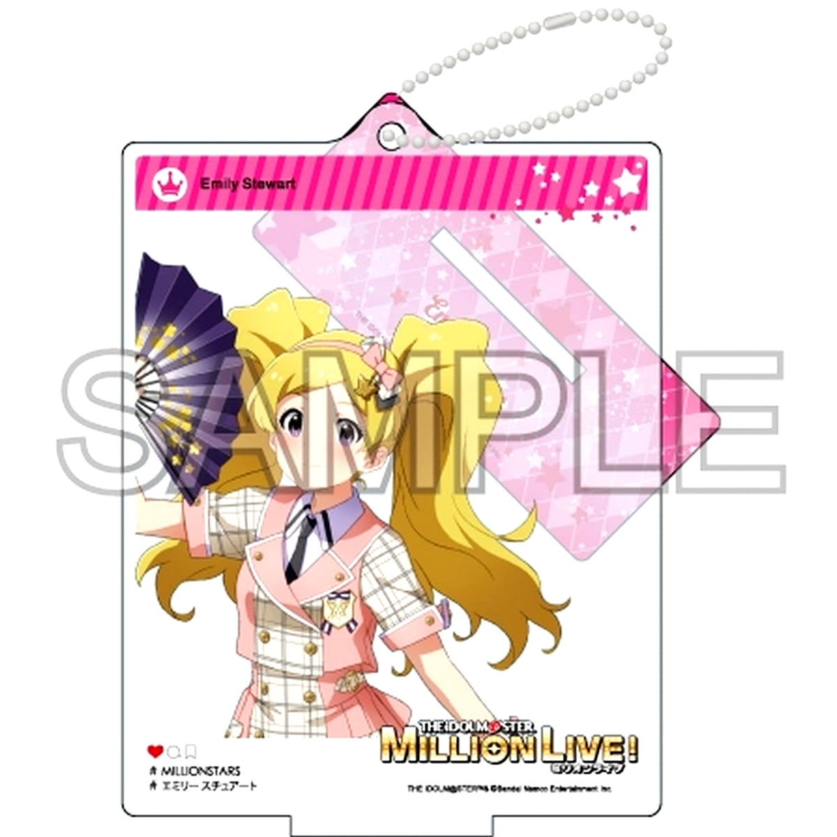 Emily Stewart THE IDOLM@STER MILLION LIVE! Future Signature Ver. Selfie Style Acrylic Stand [USED]