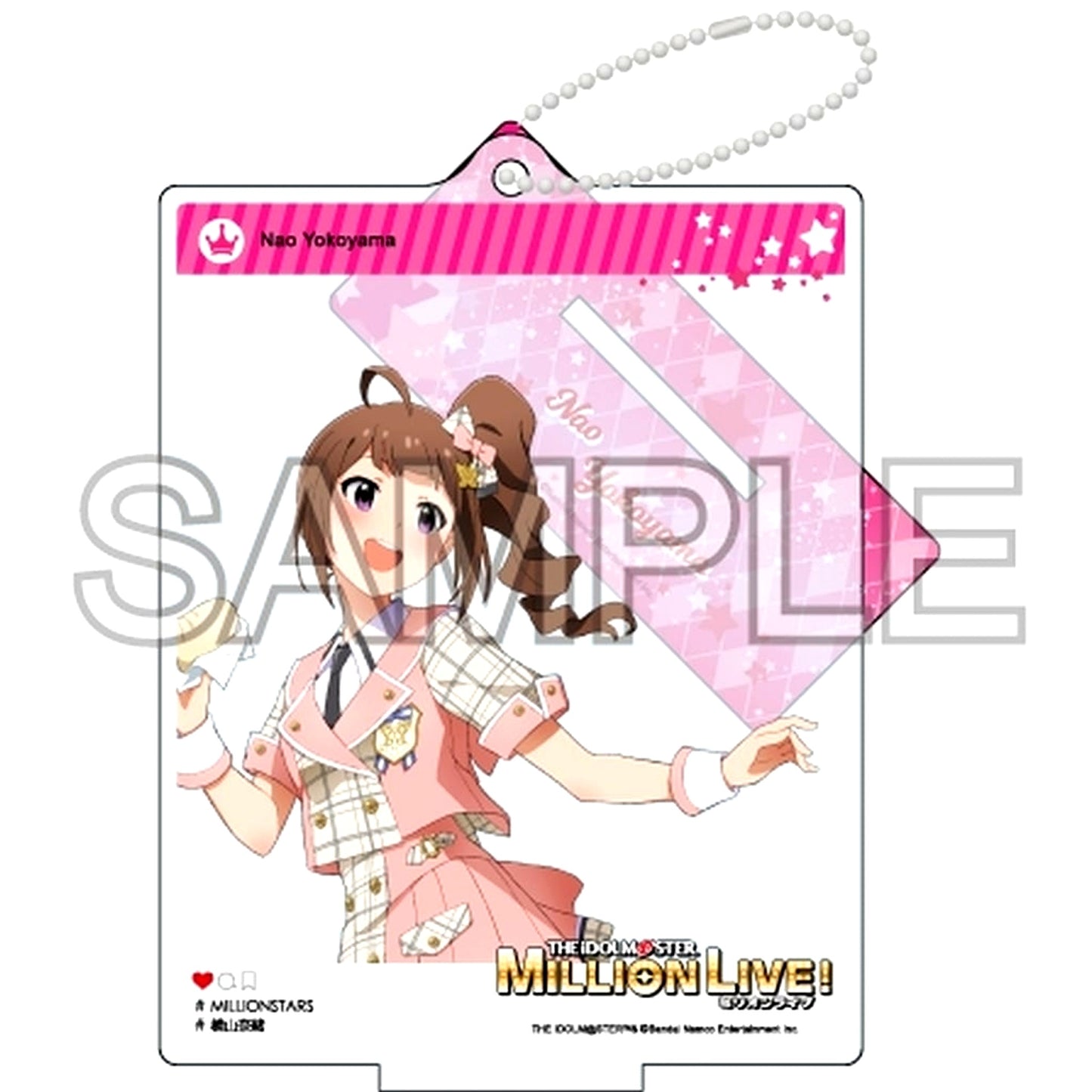 Nao Yokoyama The Idolmaster Million Live! Selfie Style Acrylic Stand Ver. Future Signature [USED]