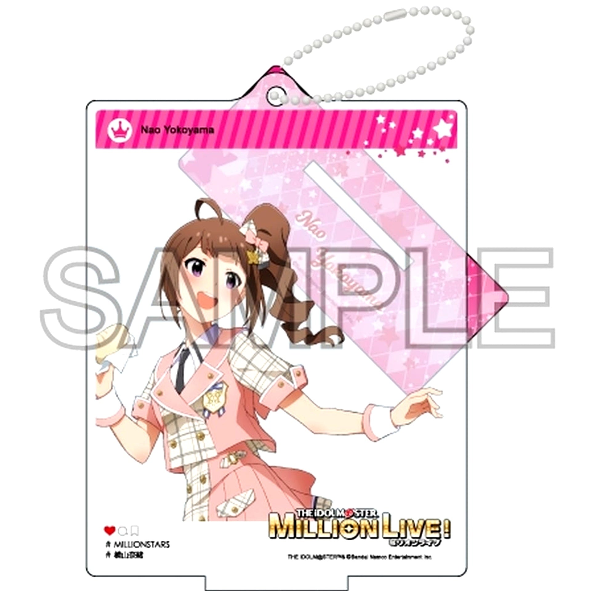 Nao Yokoyama The Idolmaster Million Live! Selfie Style Acrylic Stand Ver. Future Signature [USED]