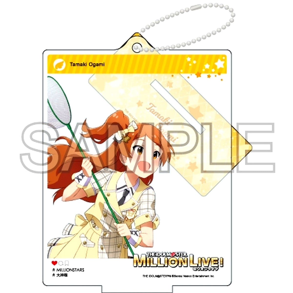 Tamaki Ogami Future Signature Ver. Idolmaster Million Live Selfie Style Acrylic Stand [USED]