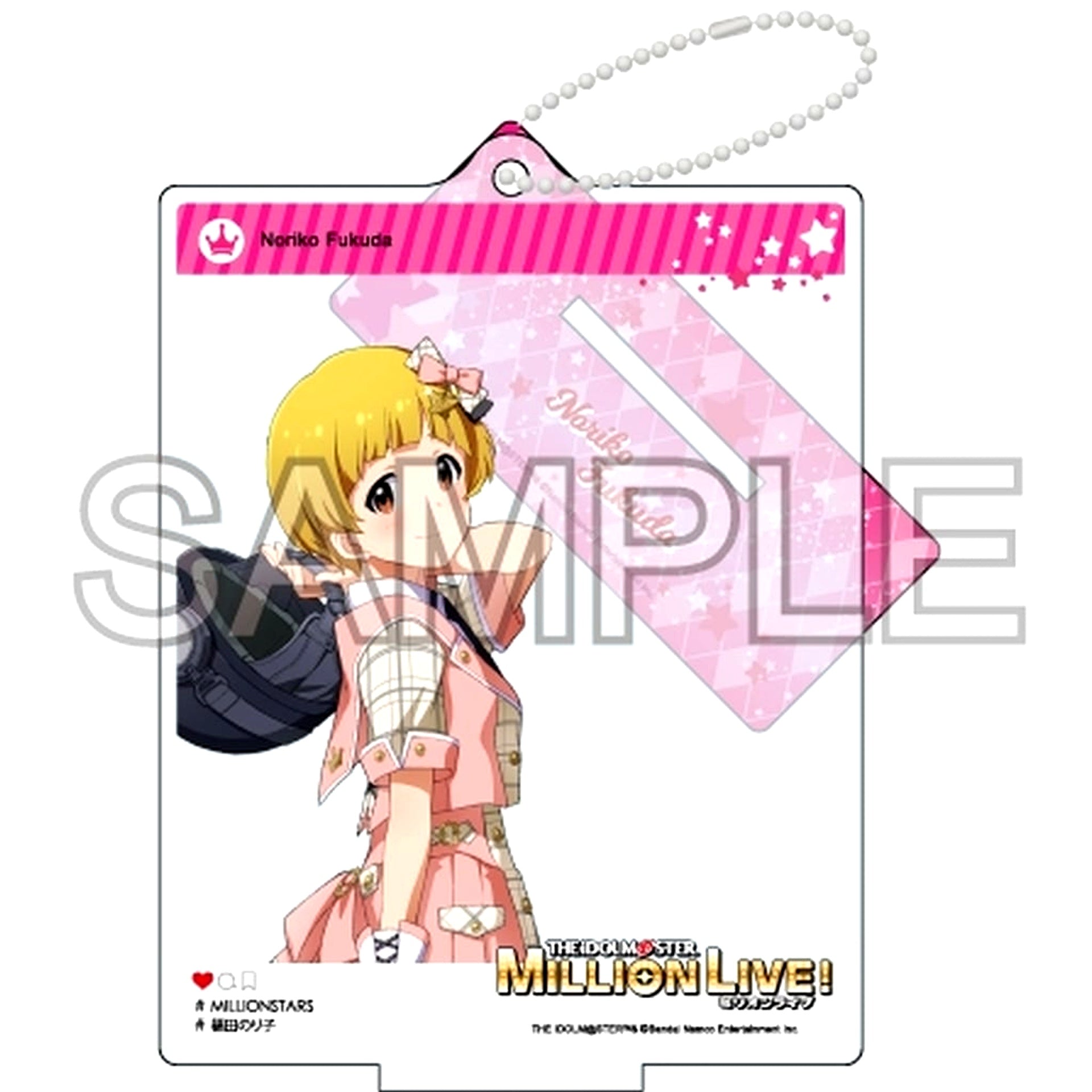 Noriko Fukuda THE IDOLM@STER MILLION LIVE! Future Signature Ver. Selfie Style Acrylic Stand [USED]