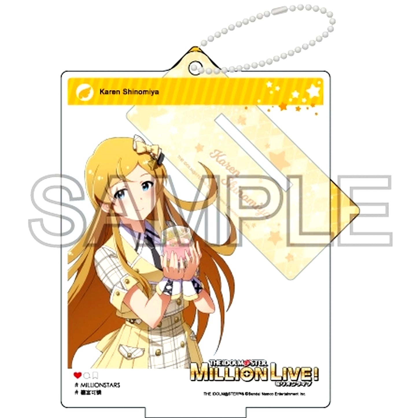 Karen Shinomiya The Idolmaster Million Live! Selfie Style Acrylic Stand Ver. Future Signature [USED]