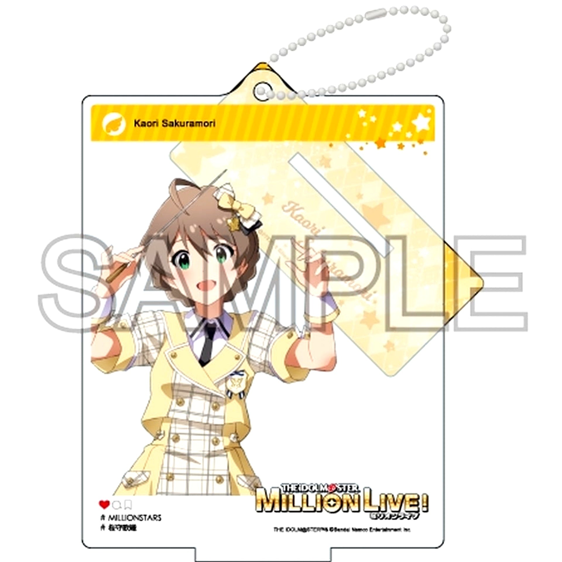 Kaori Sakuramori THE IDOLM@STER MILLION LIVE! Future Signature Ver. Selfie Style Acrylic Stand [USED]